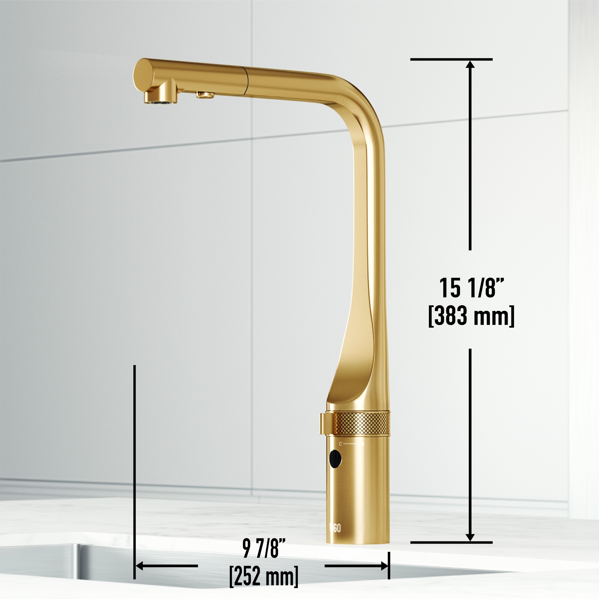 VIGO VG02039MGS Kitchen-Faucets - View #15