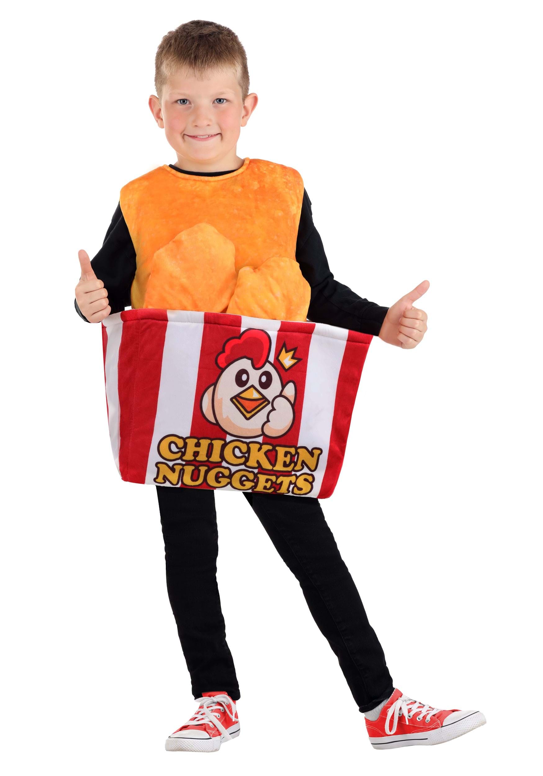 HalloweenCostumes.com FUN3578CH-L FUN Costumes Chicken Nugget Kid's Costume Large