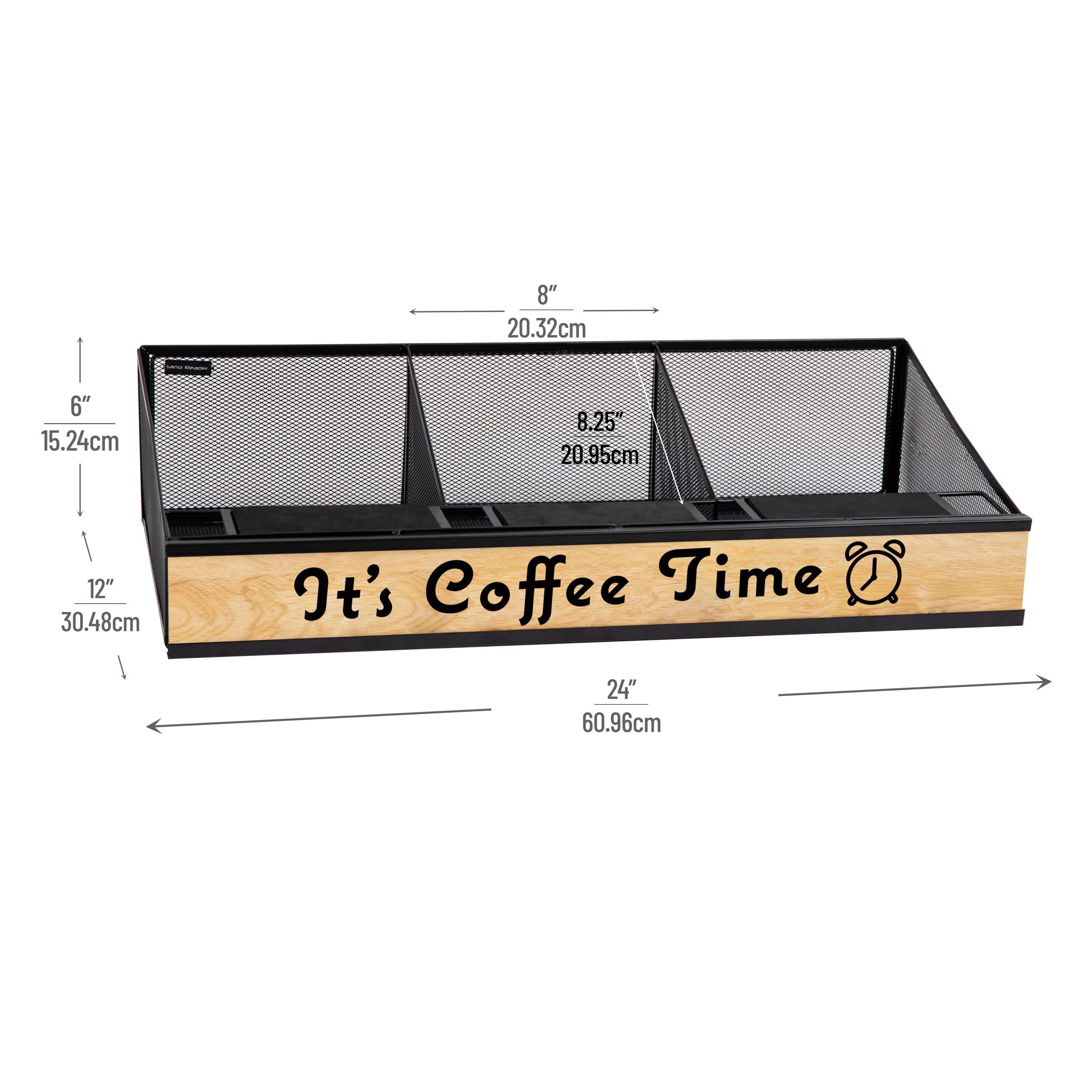 Mind Reader COFFEETIME-BLK Coffee-Beverage-Organizers - View #3