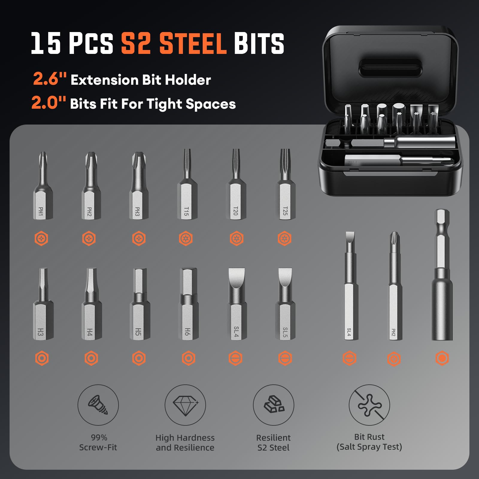 KHKFY LKH0811B352 Screwdrivers-Individual - View #4