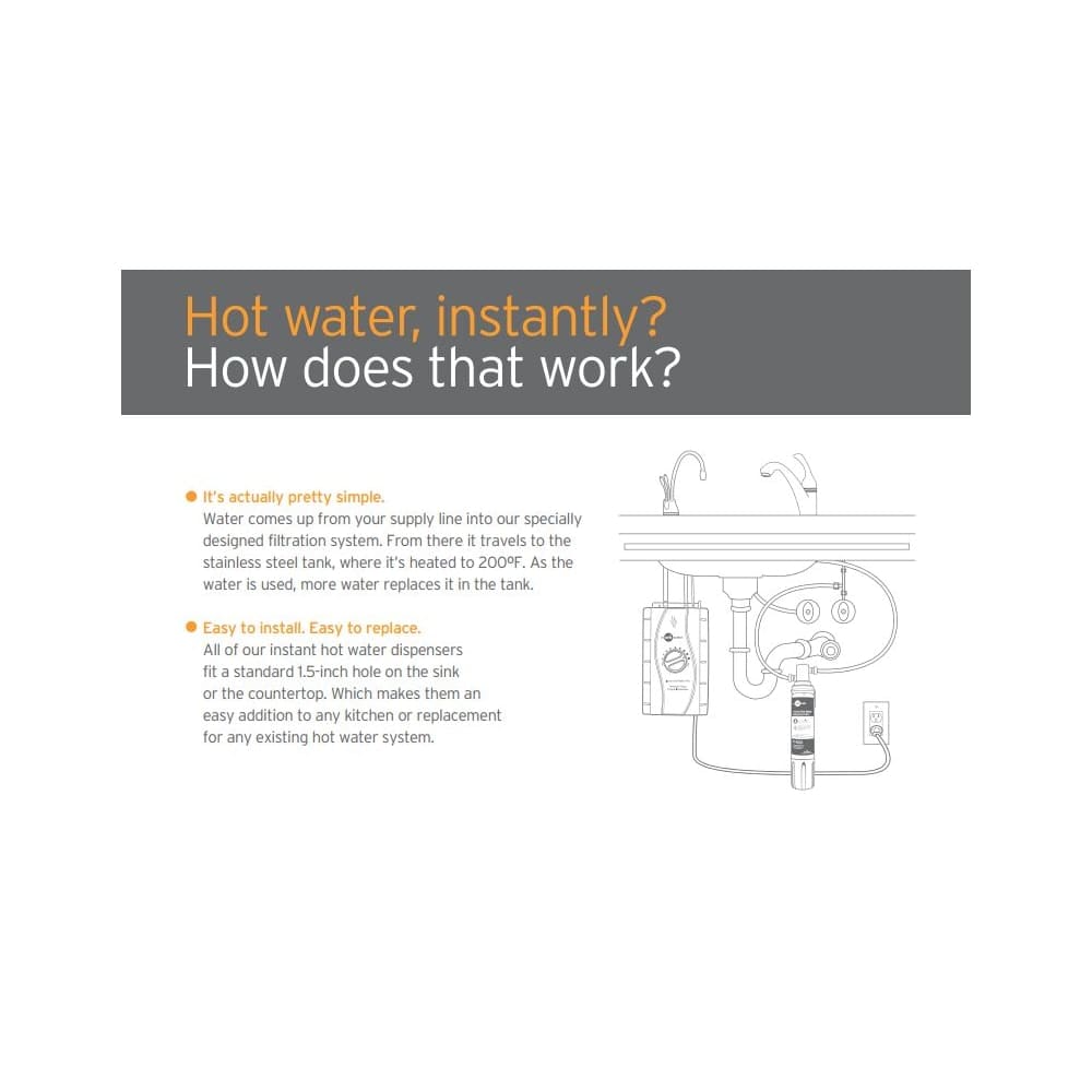 InSinkErator H-CLASSIC-SS Hot-Water-Dispensers - View #2