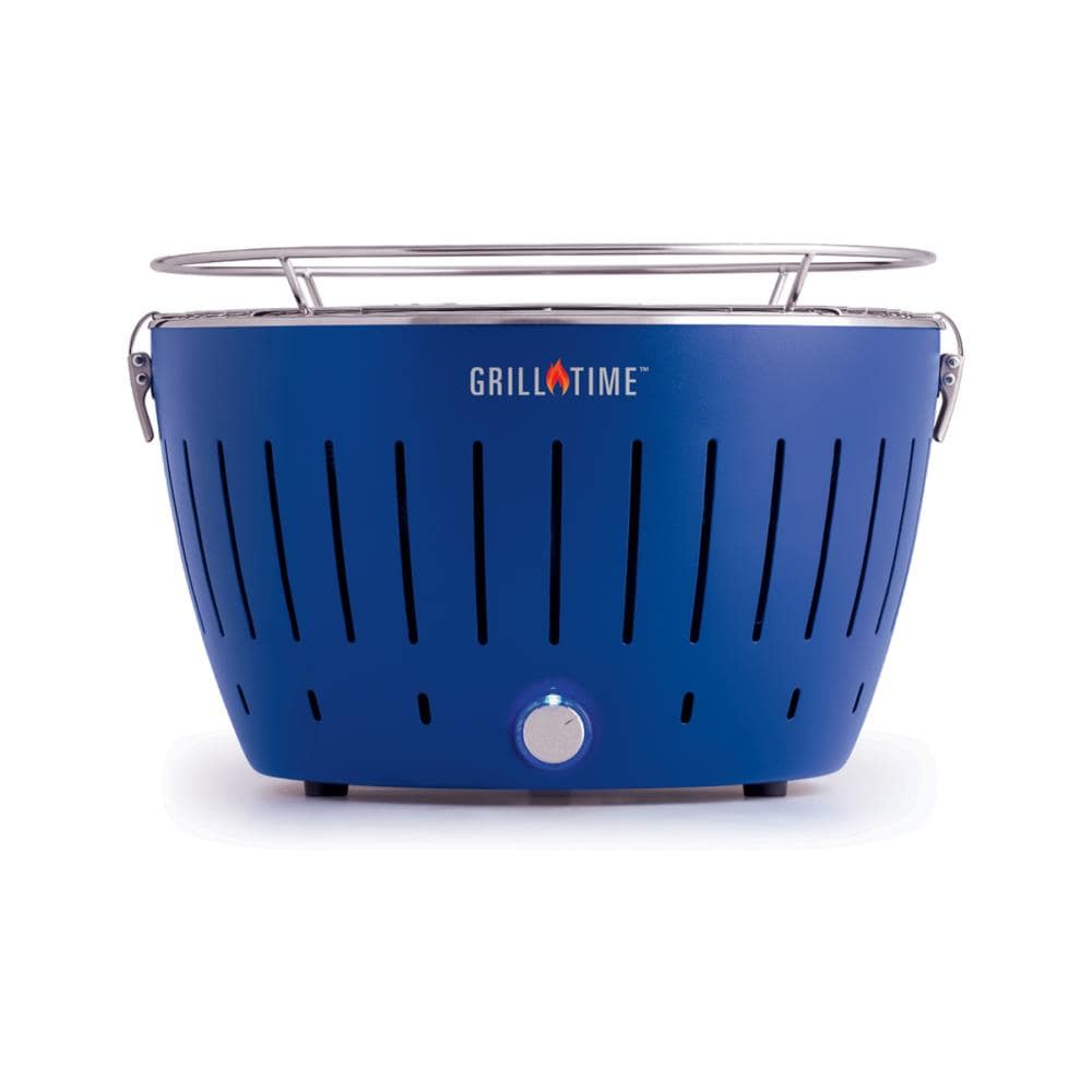 Onbevredigend Vakantie Geruïneerd Grill Time Tailgater GT 5.25-in W Blue Charcoal Grill in the Charcoal Grills  department at Lowes.com