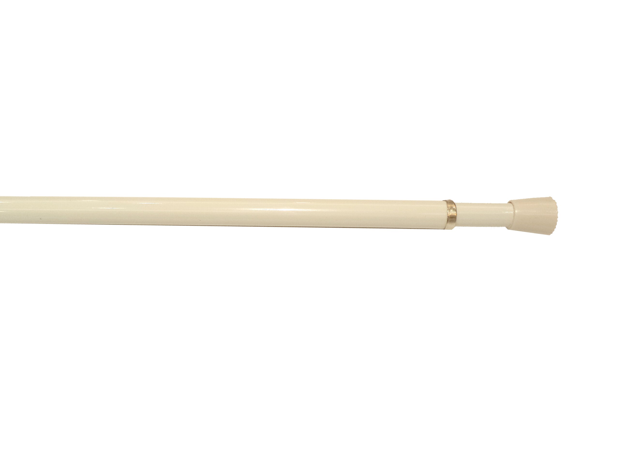 Project Source 08-3863 28-in To 48-in White Steel Tension Curtain Rod