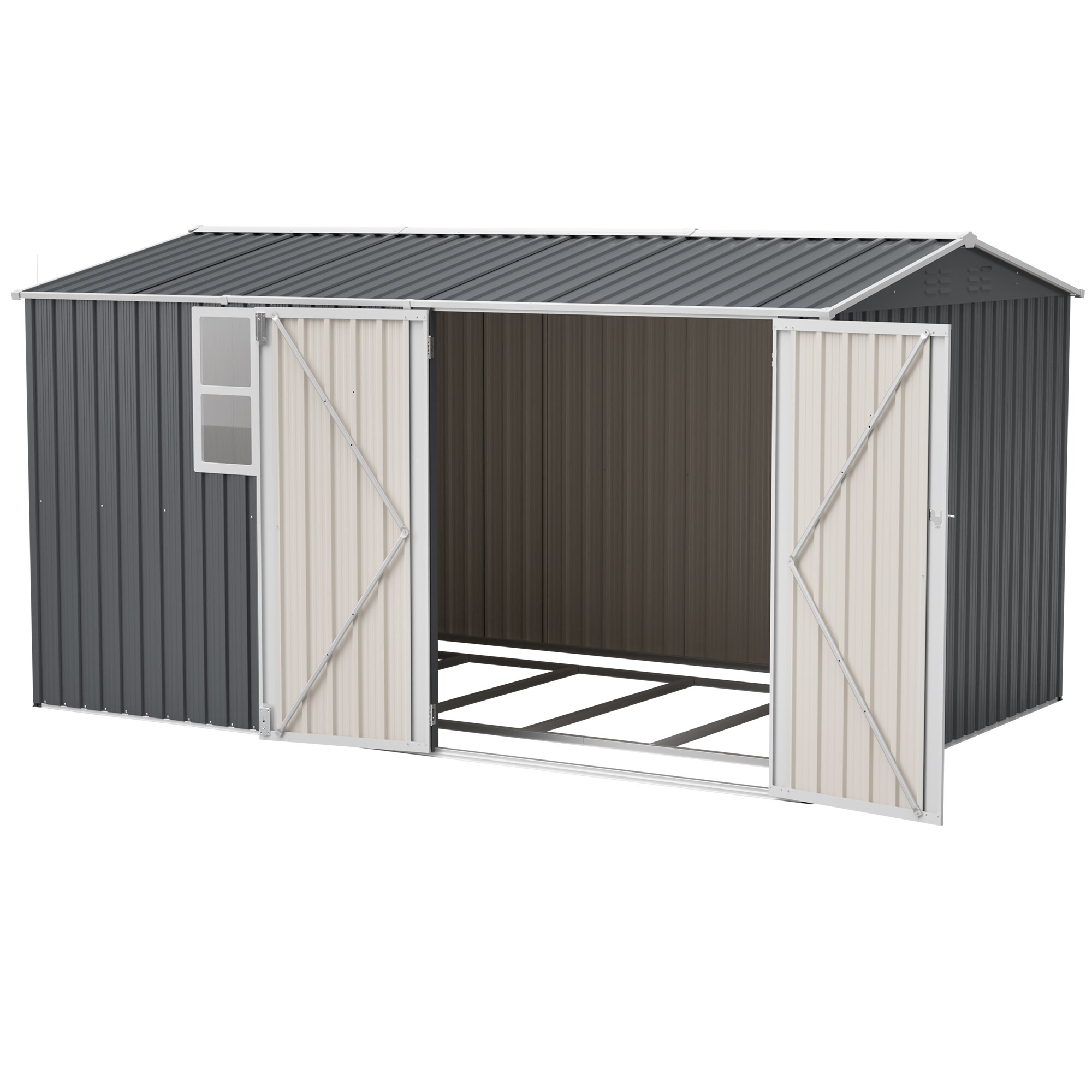 Huluwat P1-2505S00086 Metal-Storage-Buildings-Sheds - View #9