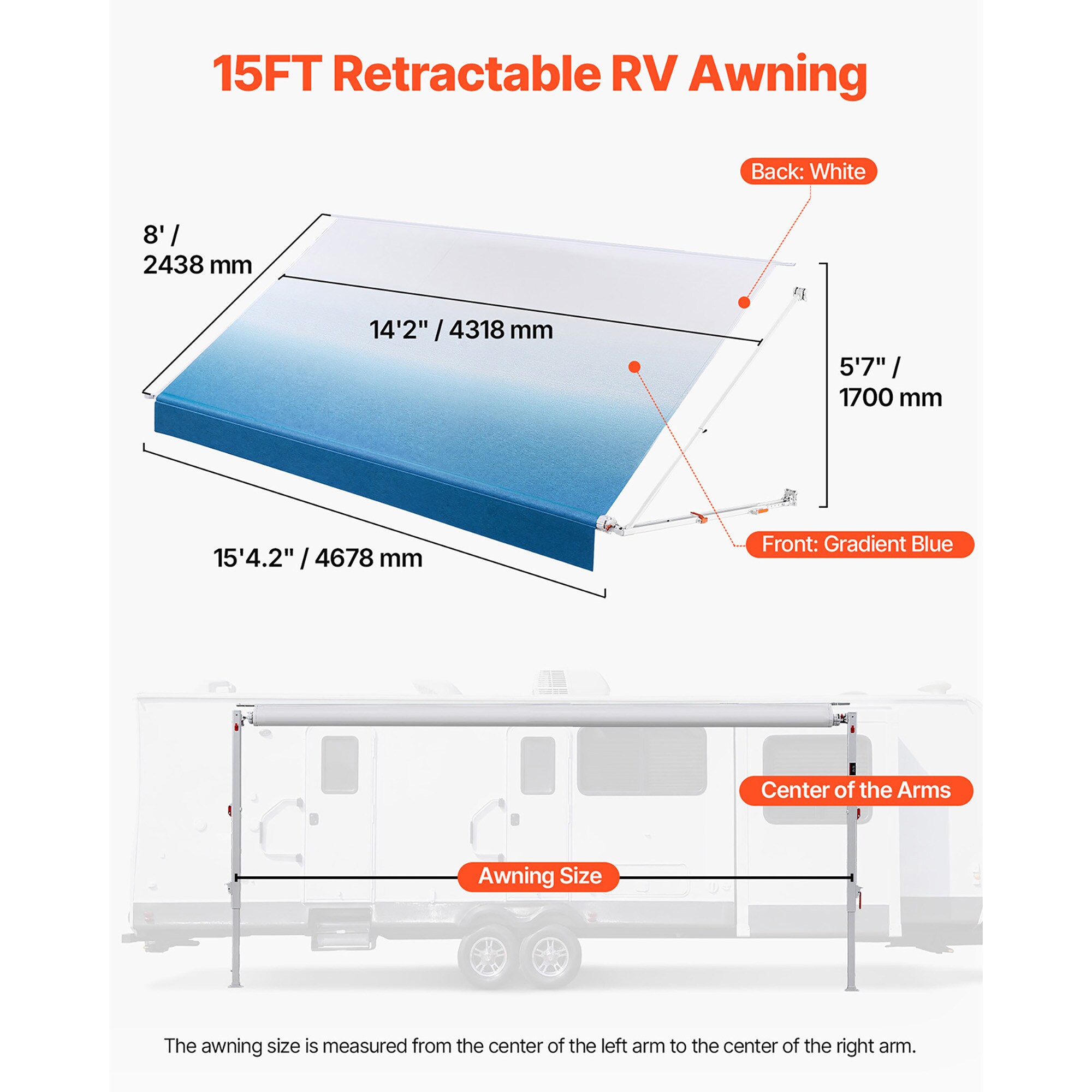 VEVOR SDKSSSFCZYP1CEPTQ0V0 Rv-Accessories - View #3