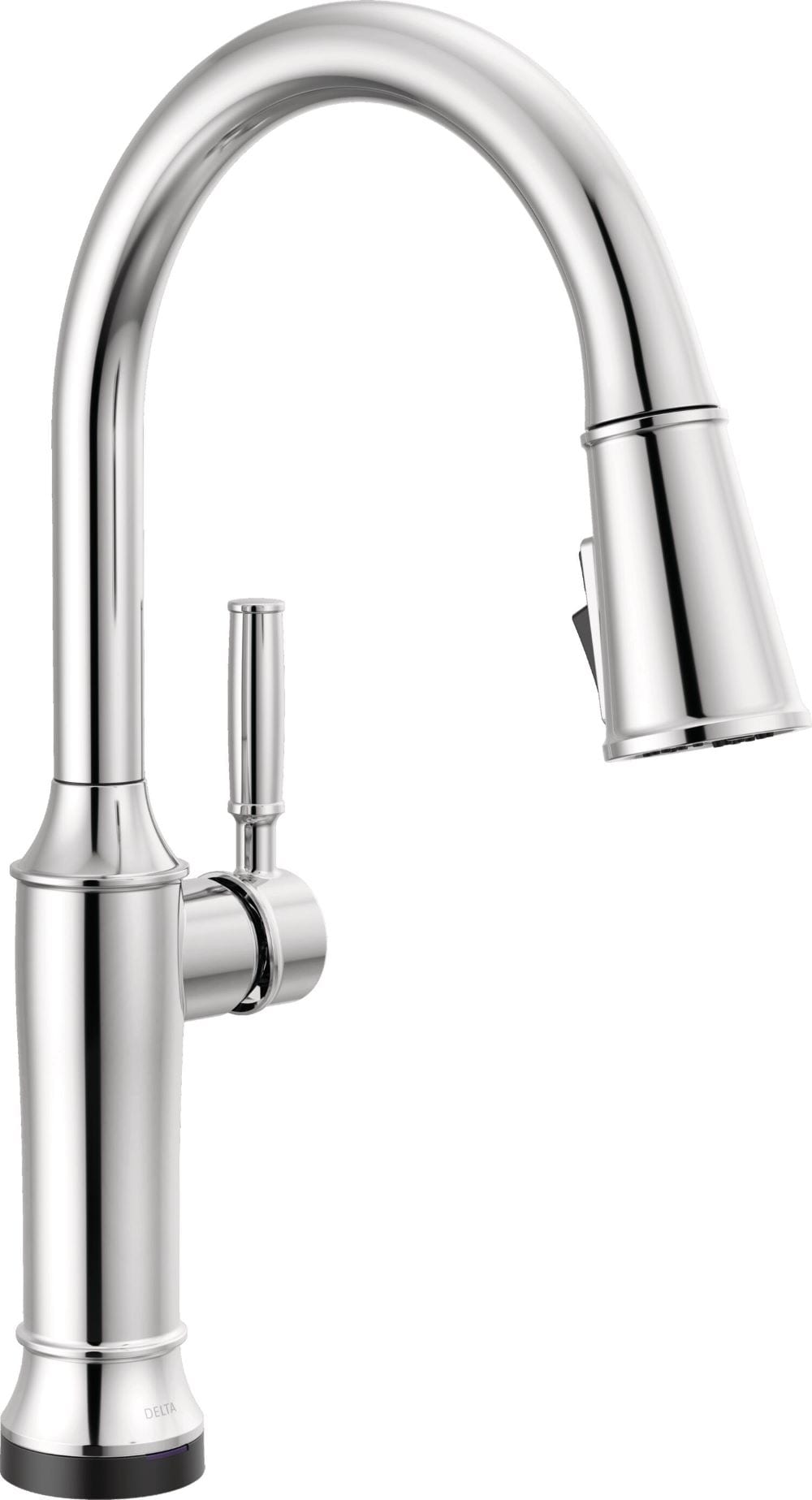 Delta 9184TL-PR-DST Renaldi Lumicoat Chrome Single Handle Deck-mount Touchless Pull-down Kitchen Faucet with Sprayer