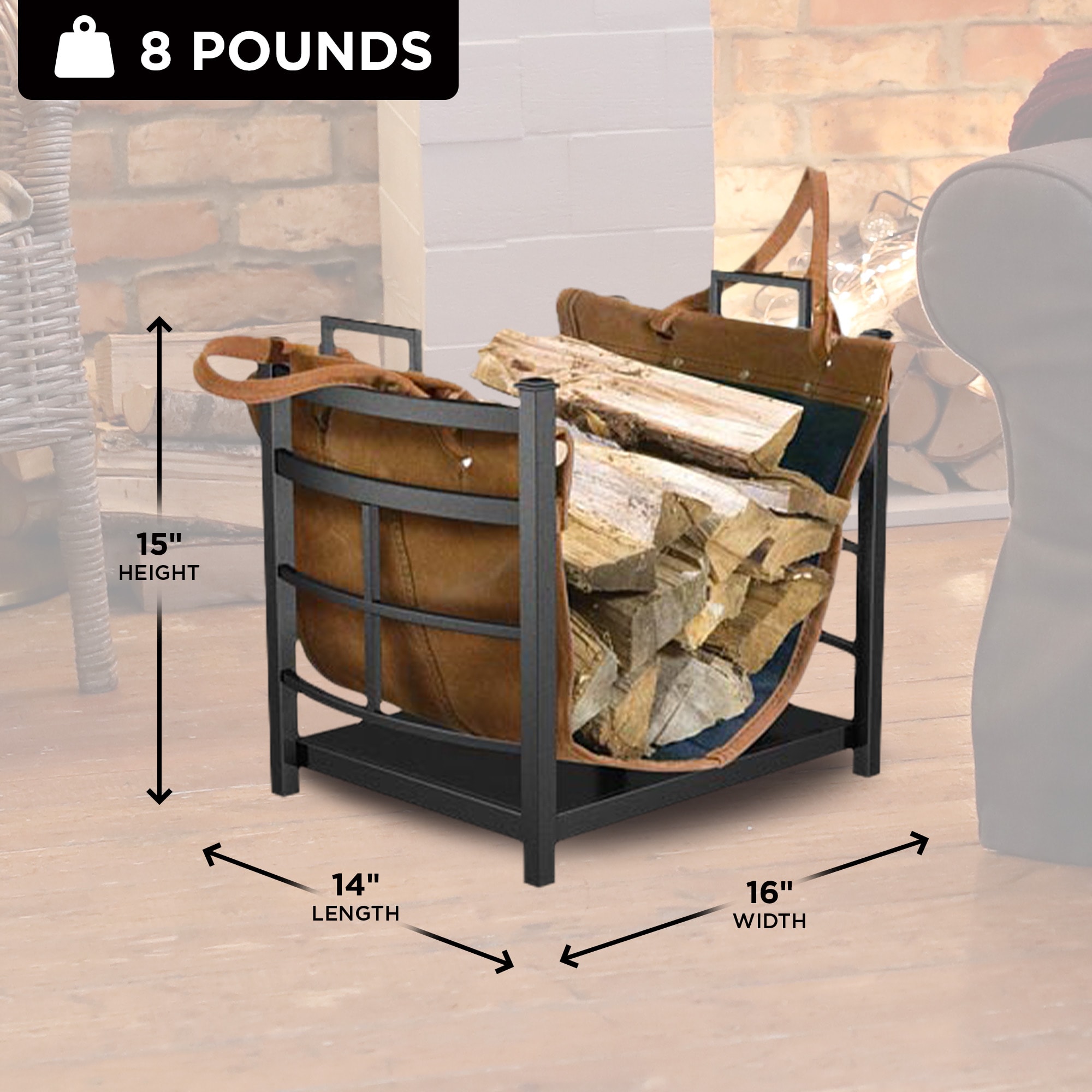 Panacea Products 397552 Firewood-Storage - View #2