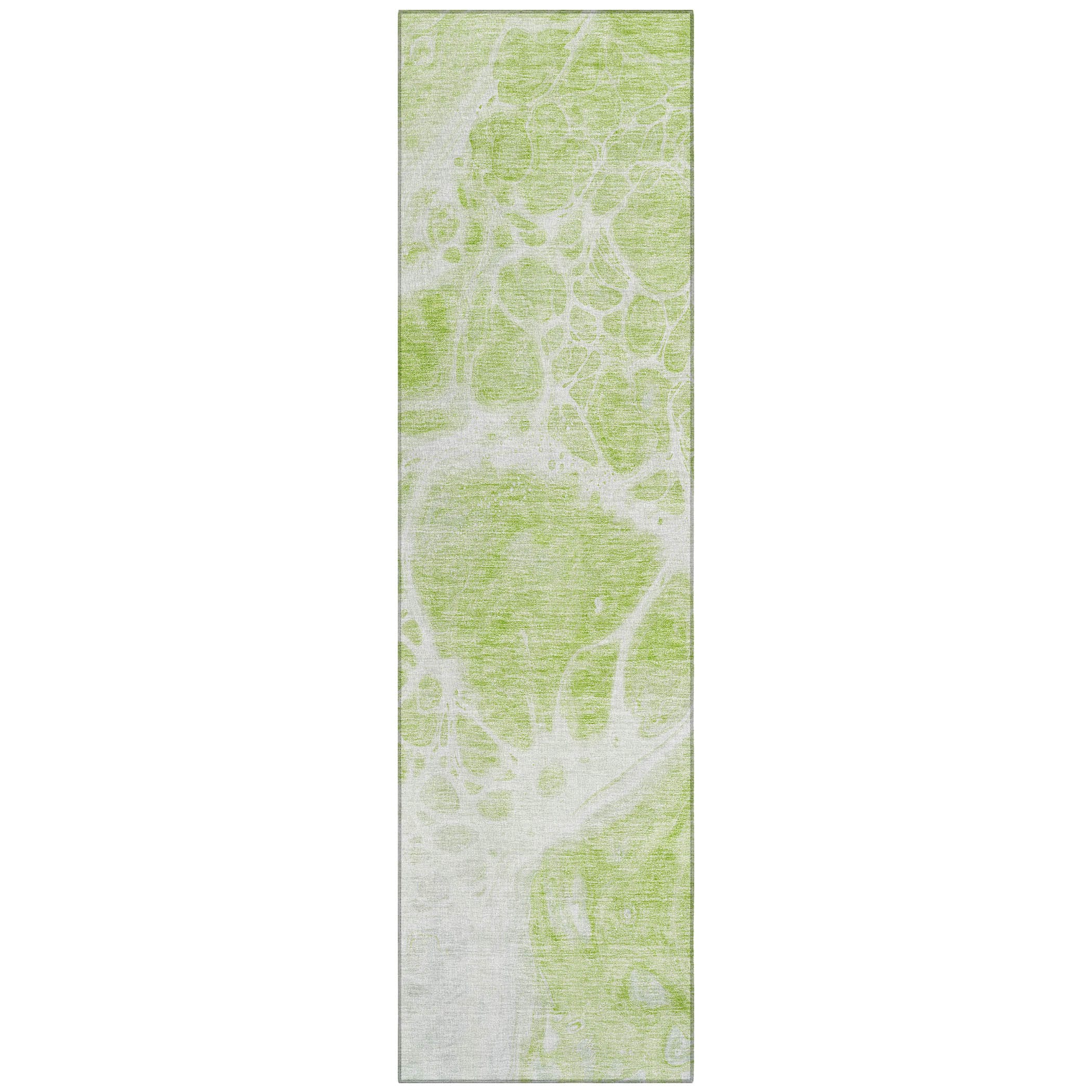 Addison Rugs ACN682AL2X8 Chantille ACN682AL 2 x 7 (ft) Polyester Aloe Rectangular Indoor/Outdoor Geometric Machine washable Area rug