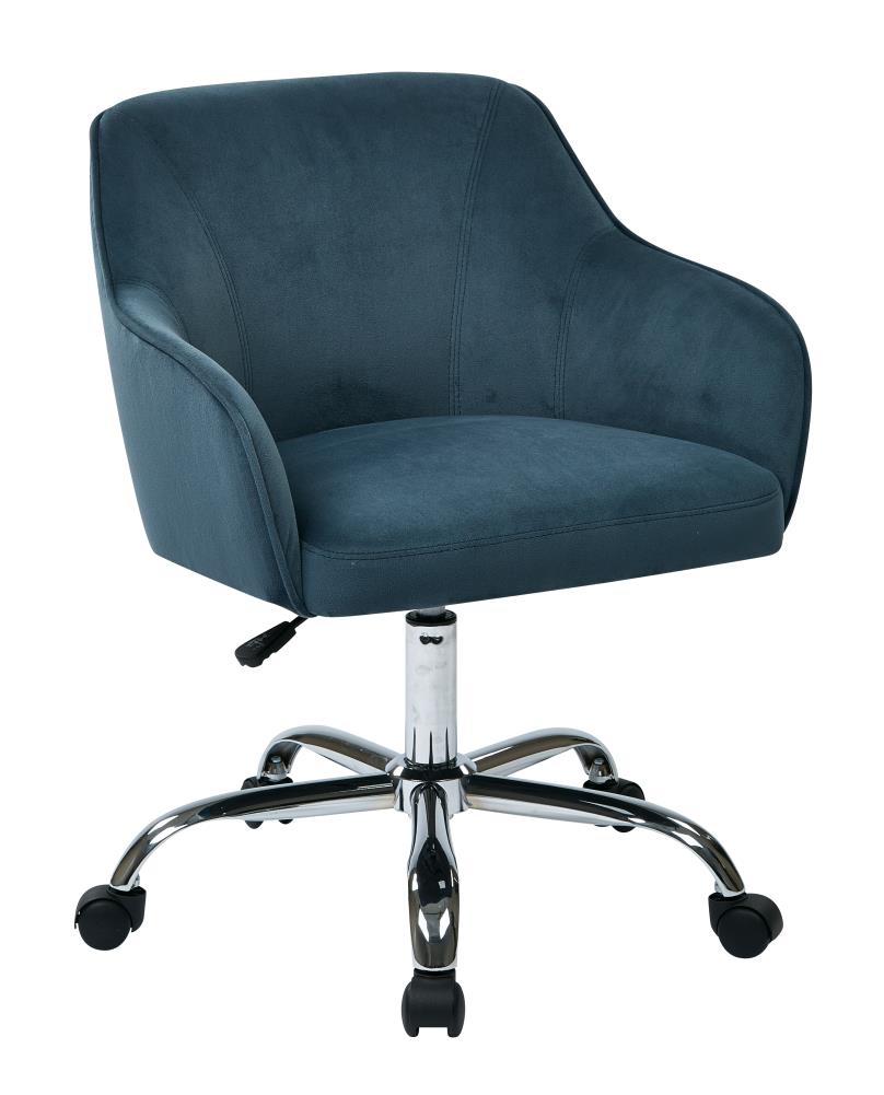 OSP Home Furnishings Modern Atlantic Swivel Accent Chair at Lowes.com