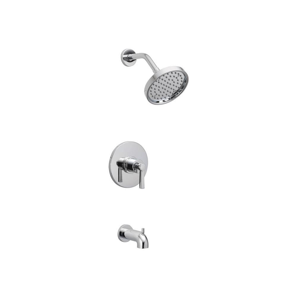 OakBrook Coastal Shower One Handle Tub and Shower Faucet Chrome- Brass ...