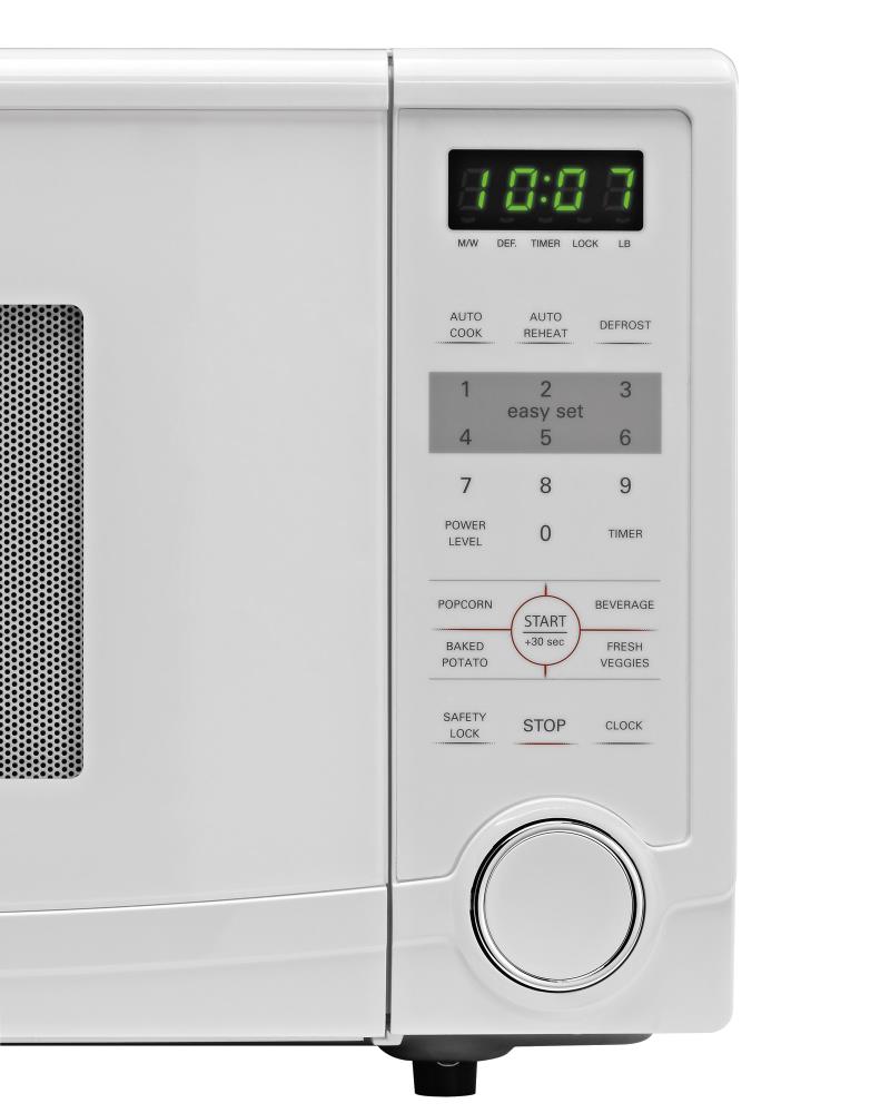 Frigidaire 0.7 Cu. Ft. Compact Microwave White FFCM0724LW - Best Buy