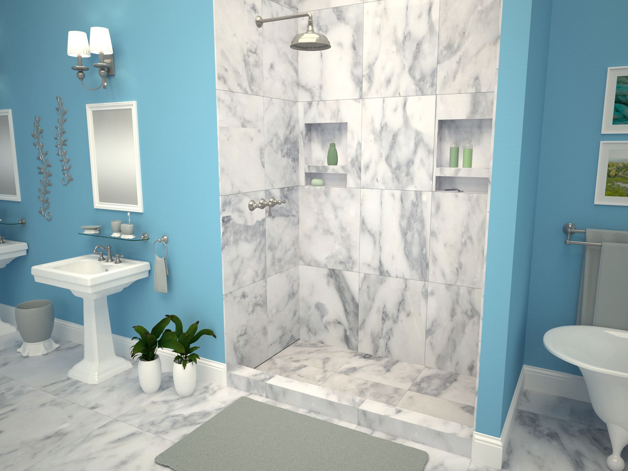 Tile Redi WF3060L-PVC2.5 Shower-Floors - View #8