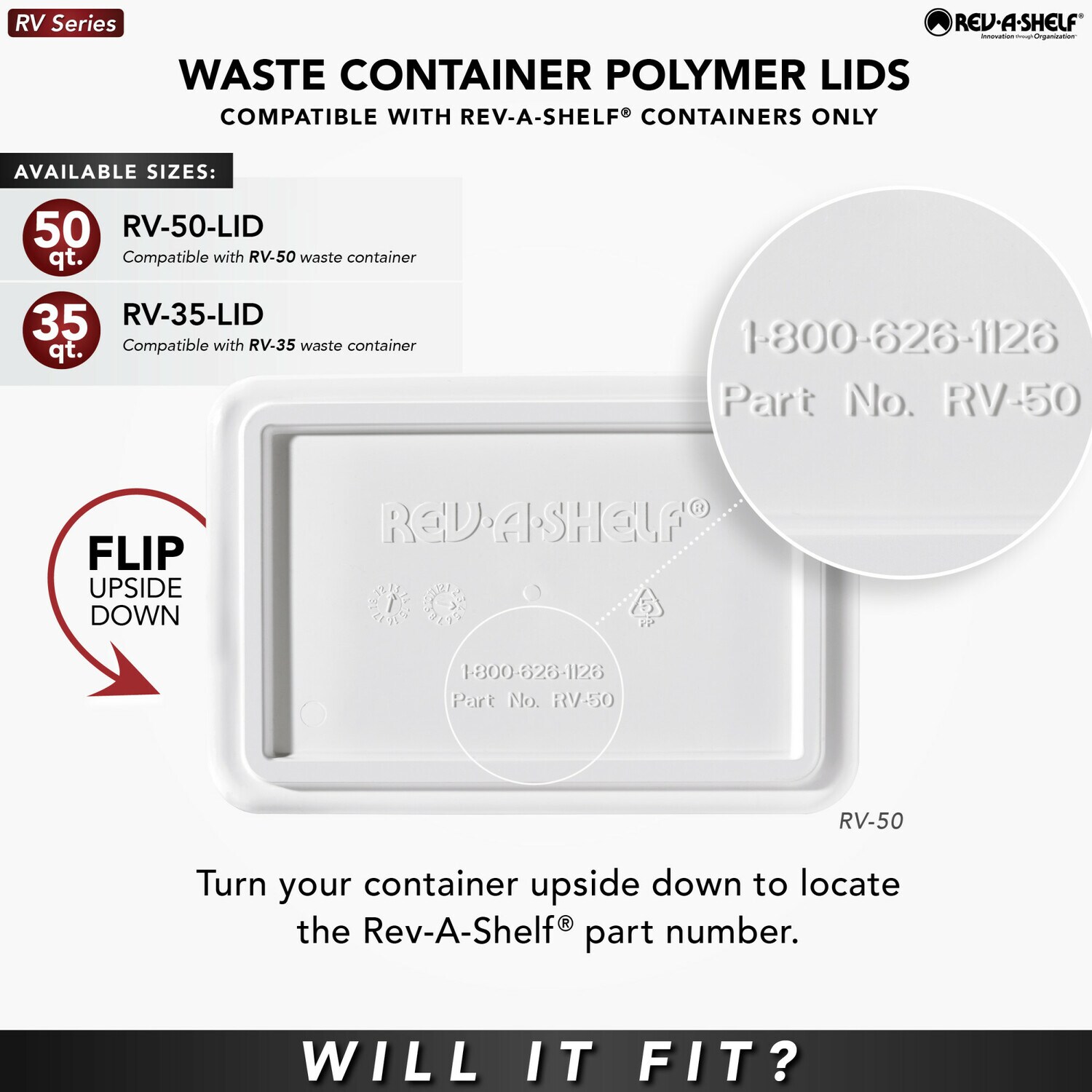 Rev-A-Shelf 239131 Pullout-Trash-Cans - View #3