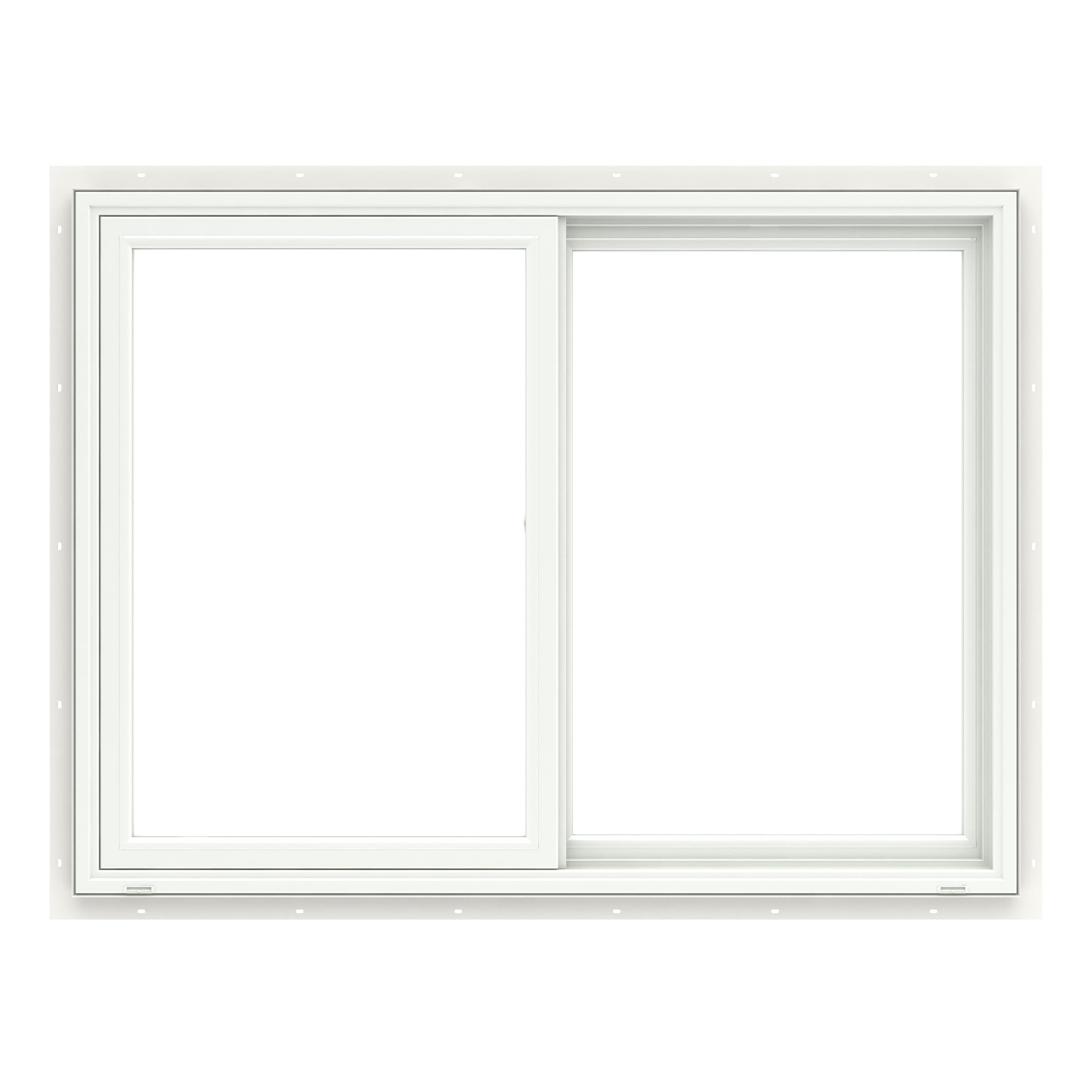 Pella Impervia Series 35-1/2-in X 35-1/2-in X 3-in Jamb Left-operable ...