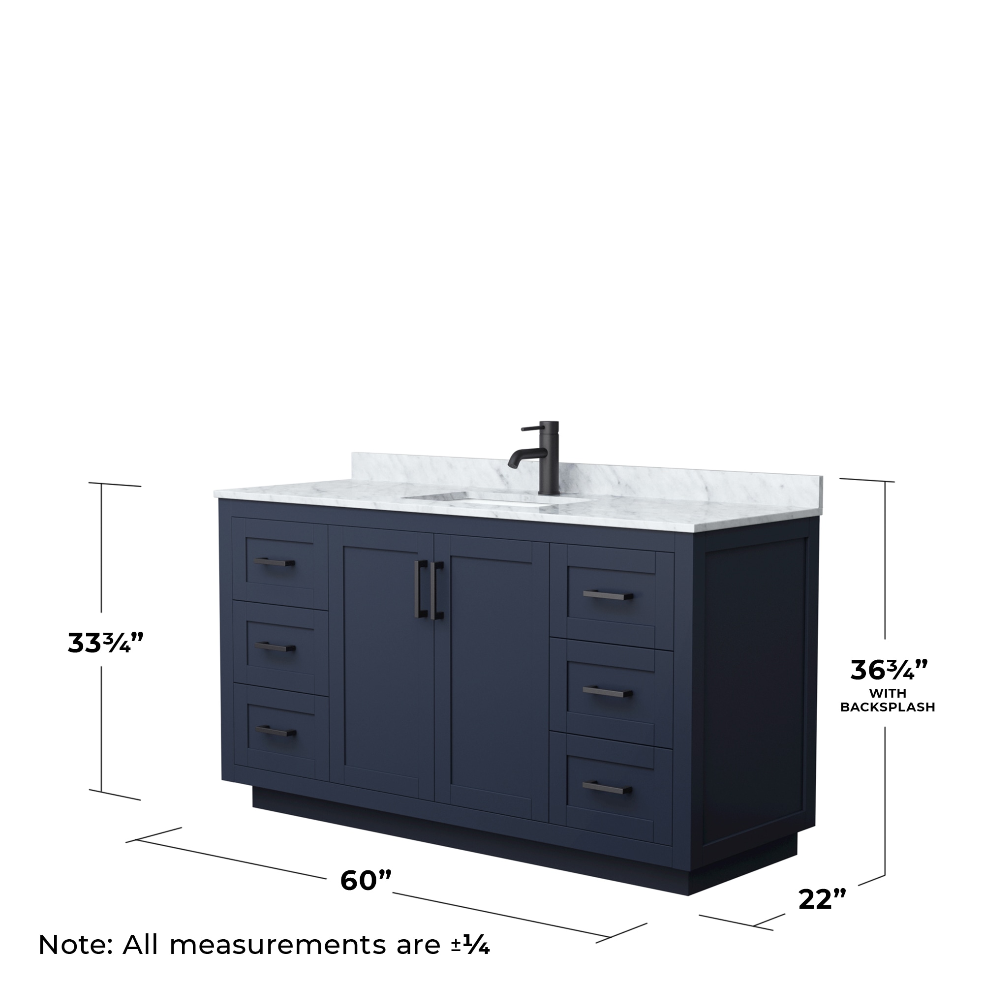 Wyndham Collection WCF292960SBBCMUNSMXX Bath-Vanity-Combo - View #5