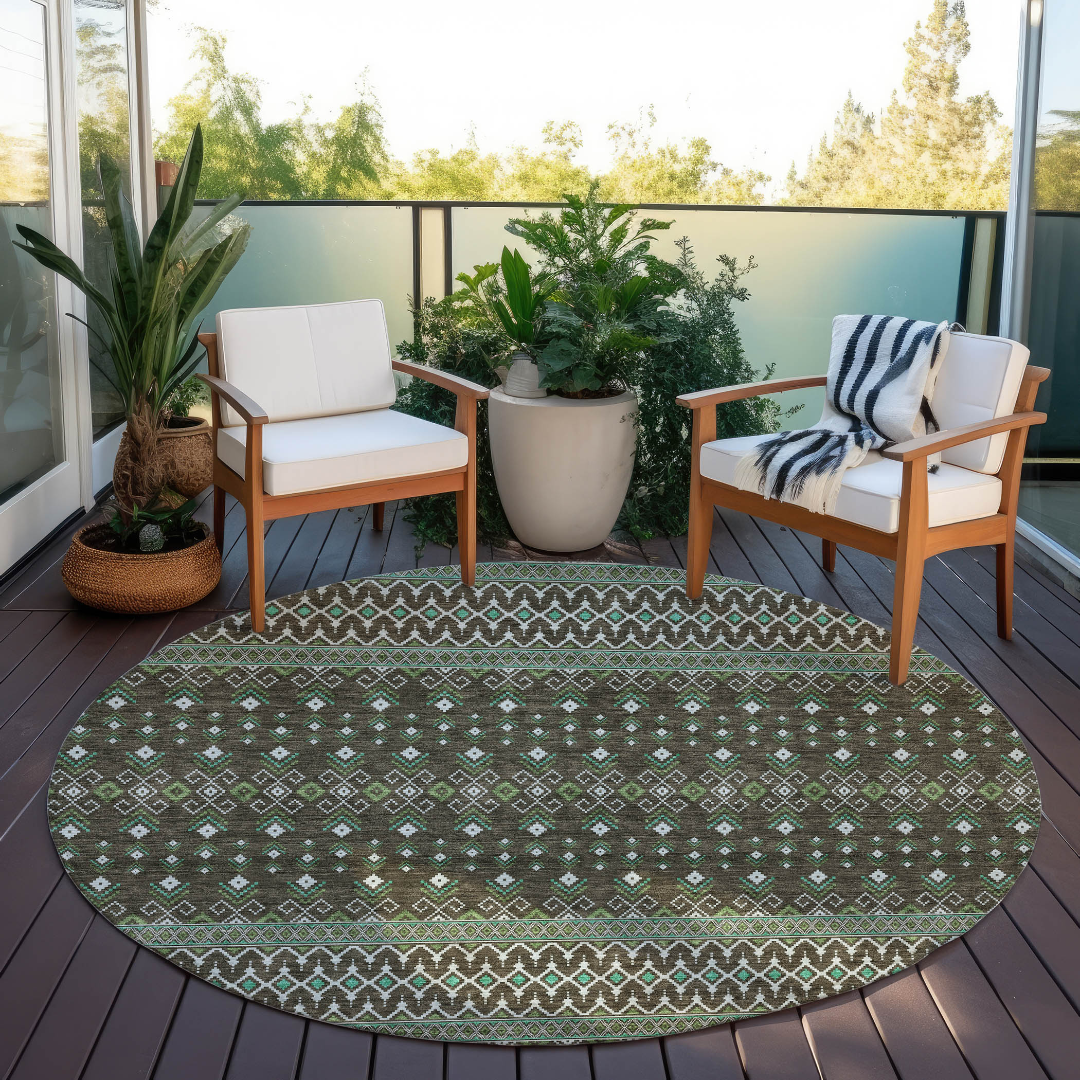 Addison Rugs ACN708BR8RO rugs - View #7