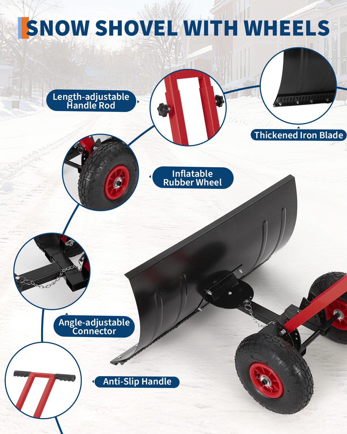 Garvee PPG33VRBZCN001 Snow-Shovels - View #7