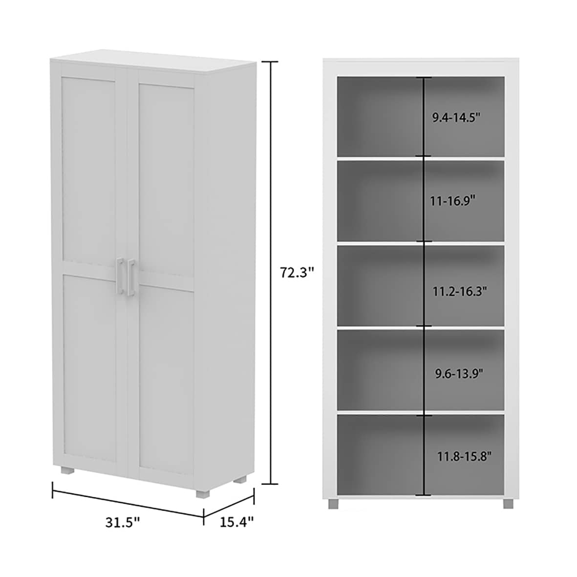 FUFU&GAGA LJY-KF200050-01 bookcases - View #10