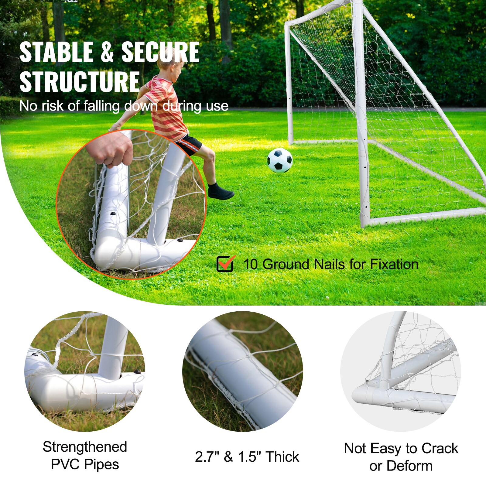 VEVOR SGFZK3C20X20GVYDKV0 Sports-Equipment - View #6