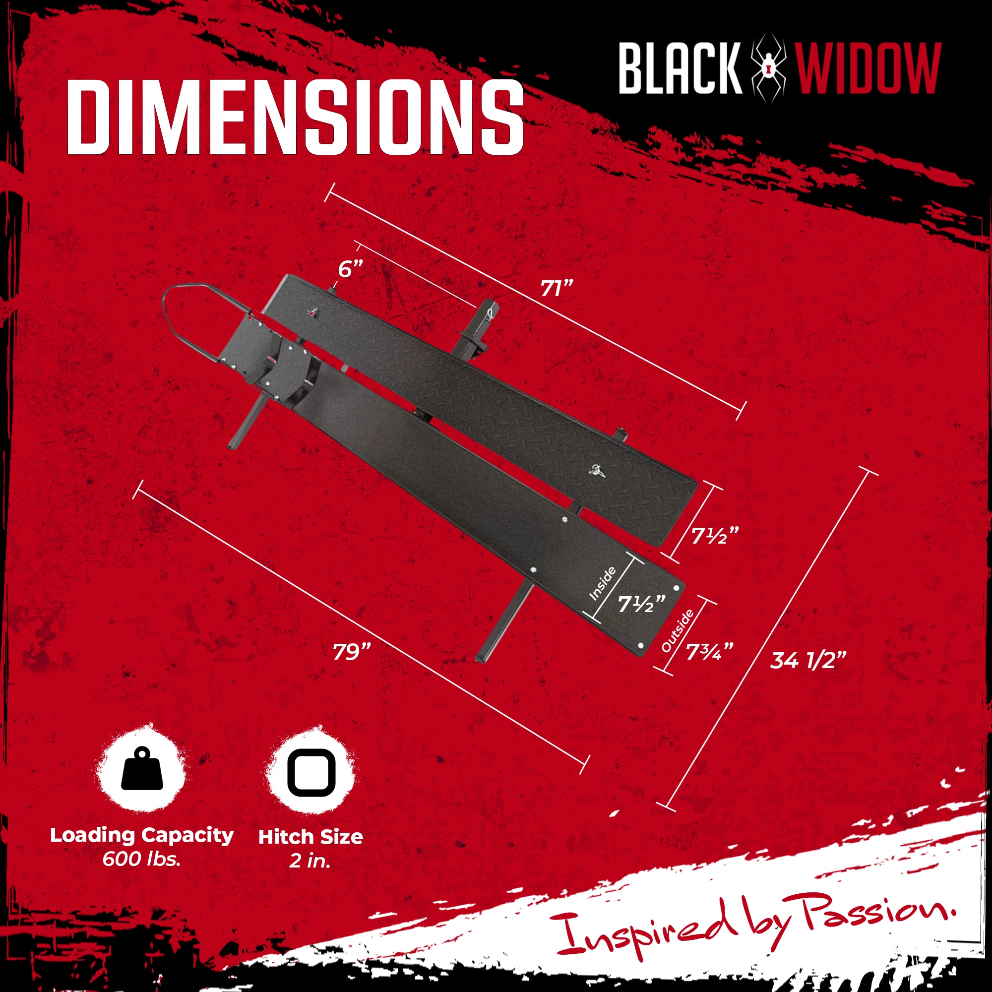 Black Widow MCC-600 Loading-Ramps - View #3
