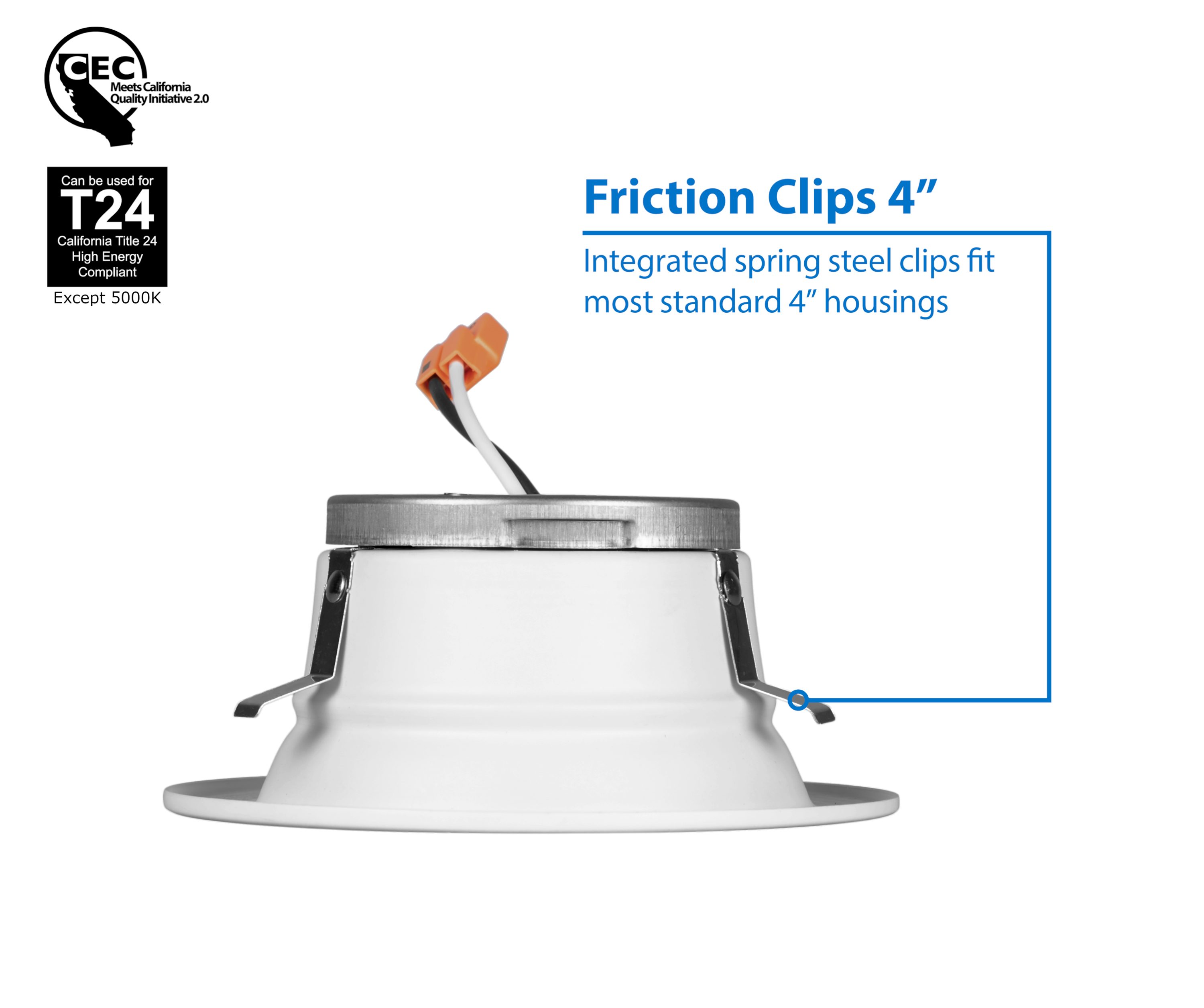 Nicor Lighting DLR45061205KBK Led-Retrofit-Downlight - View #7