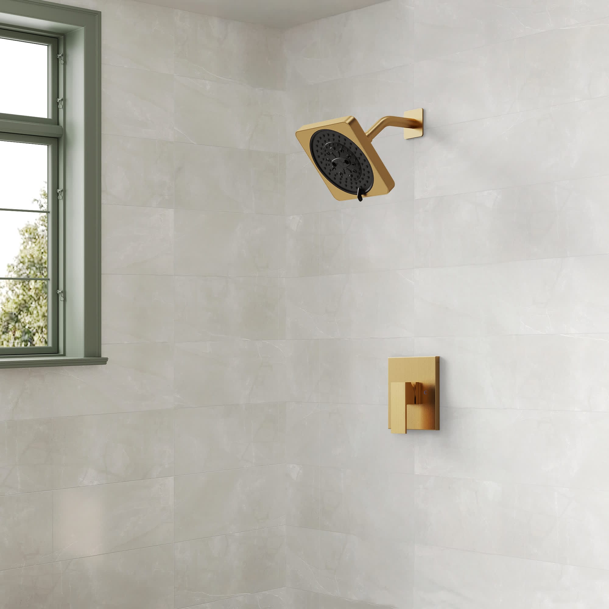 EVERSTEIN SFS-1130-GD Showerhead-Bar-Panels - View #2