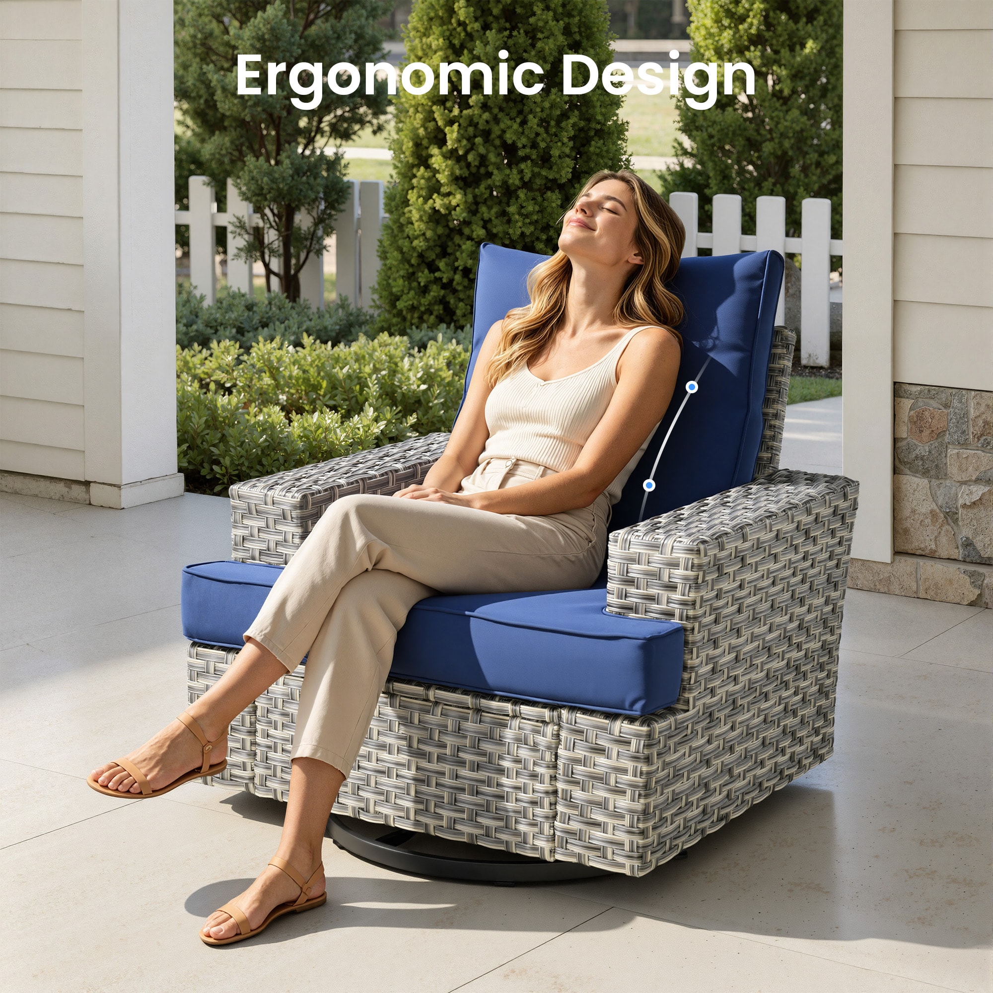 Caodoc L5-CFP03-YZTBS710-1 Patio-Sofas-Daybeds - View #2