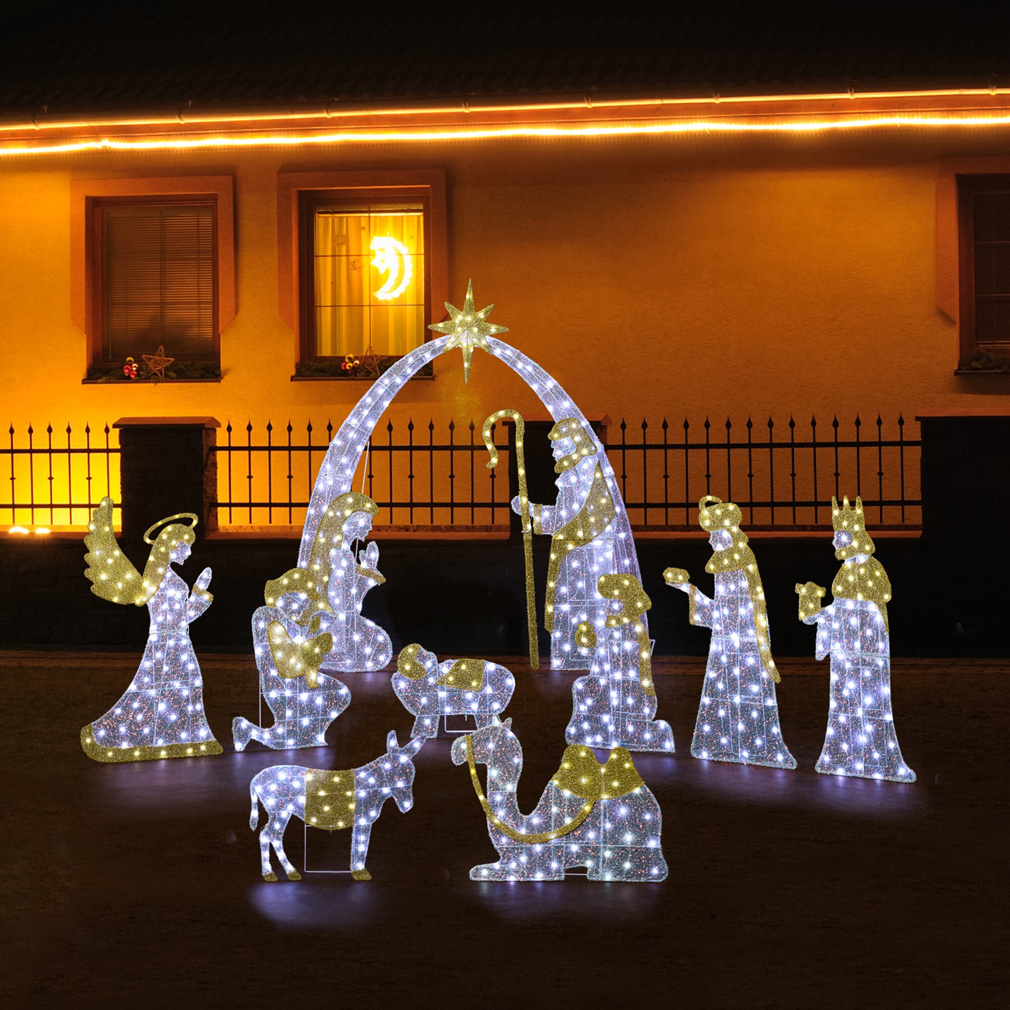 Glitzhome 2039800015 Outdoor-Christmas-Decor - View #10