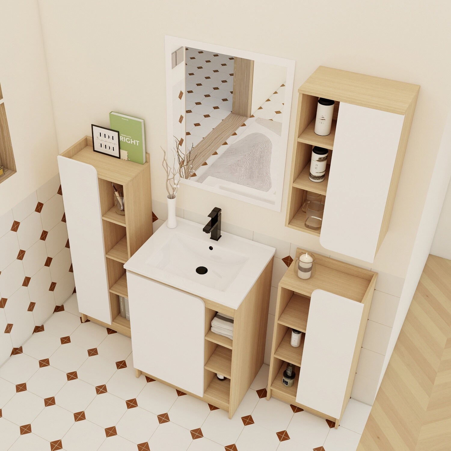 Vanityfus VF-BV-00112 Bath-Vanity-Combo - View #4