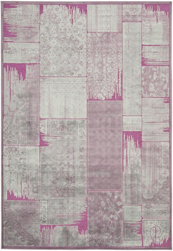 Safavieh PAR100-880-5 Paradise Kerrie 5 x 8 (ft) Loomed Synthetic Purple/Fuchsia Rectangular Indoor Abstract Oriental Area rug