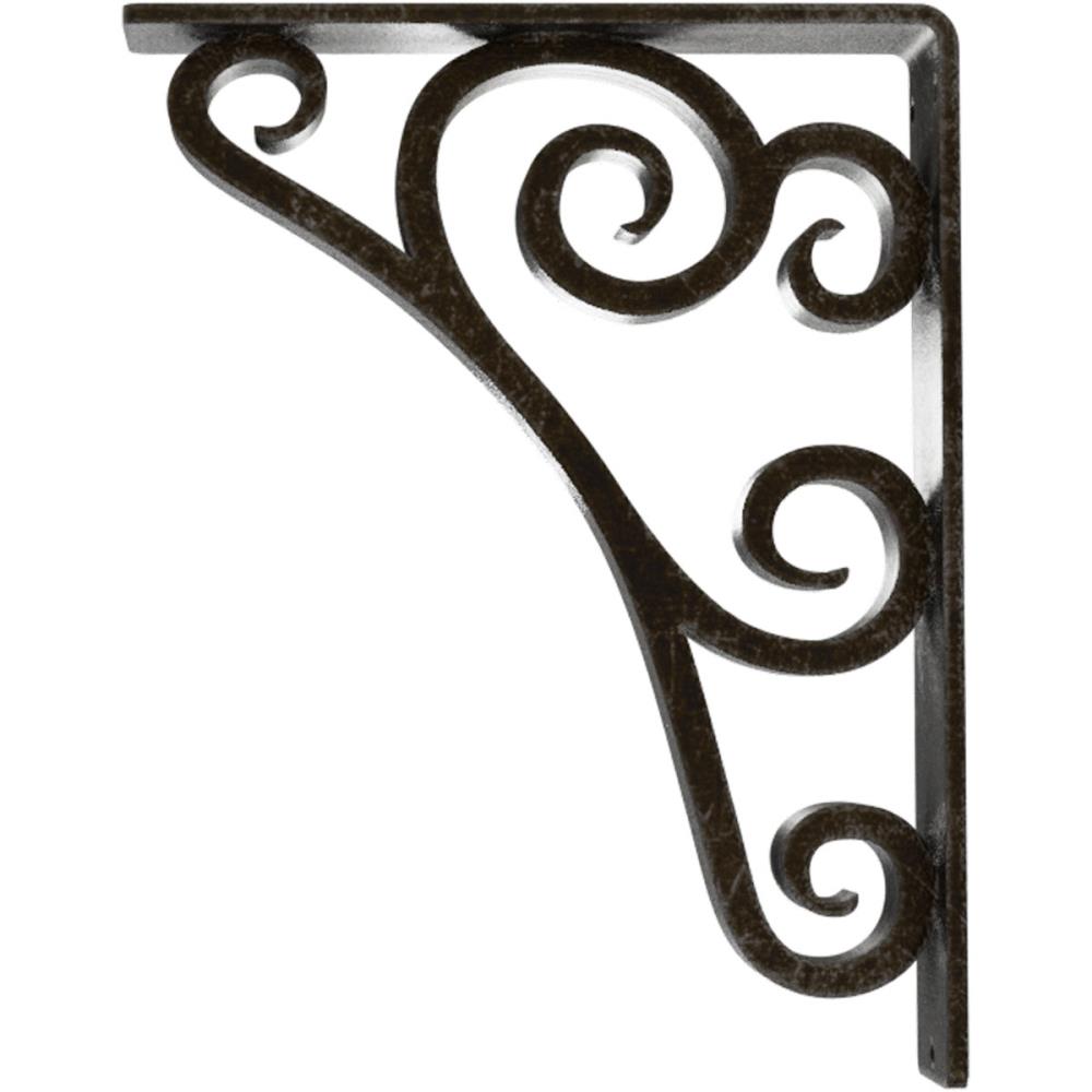 Ekena Millwork BKTM02X07X10TTNAWS Mending-Plates-Brackets-Braces - View #4