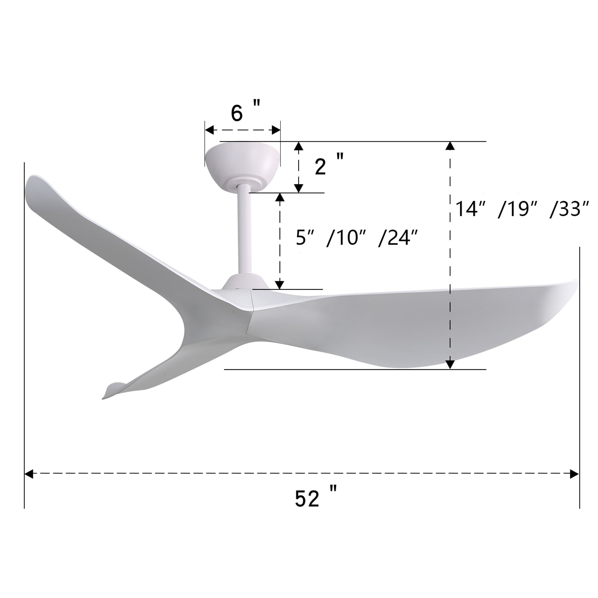 Bybafun YA3200003 Ceiling-Fans - View #3