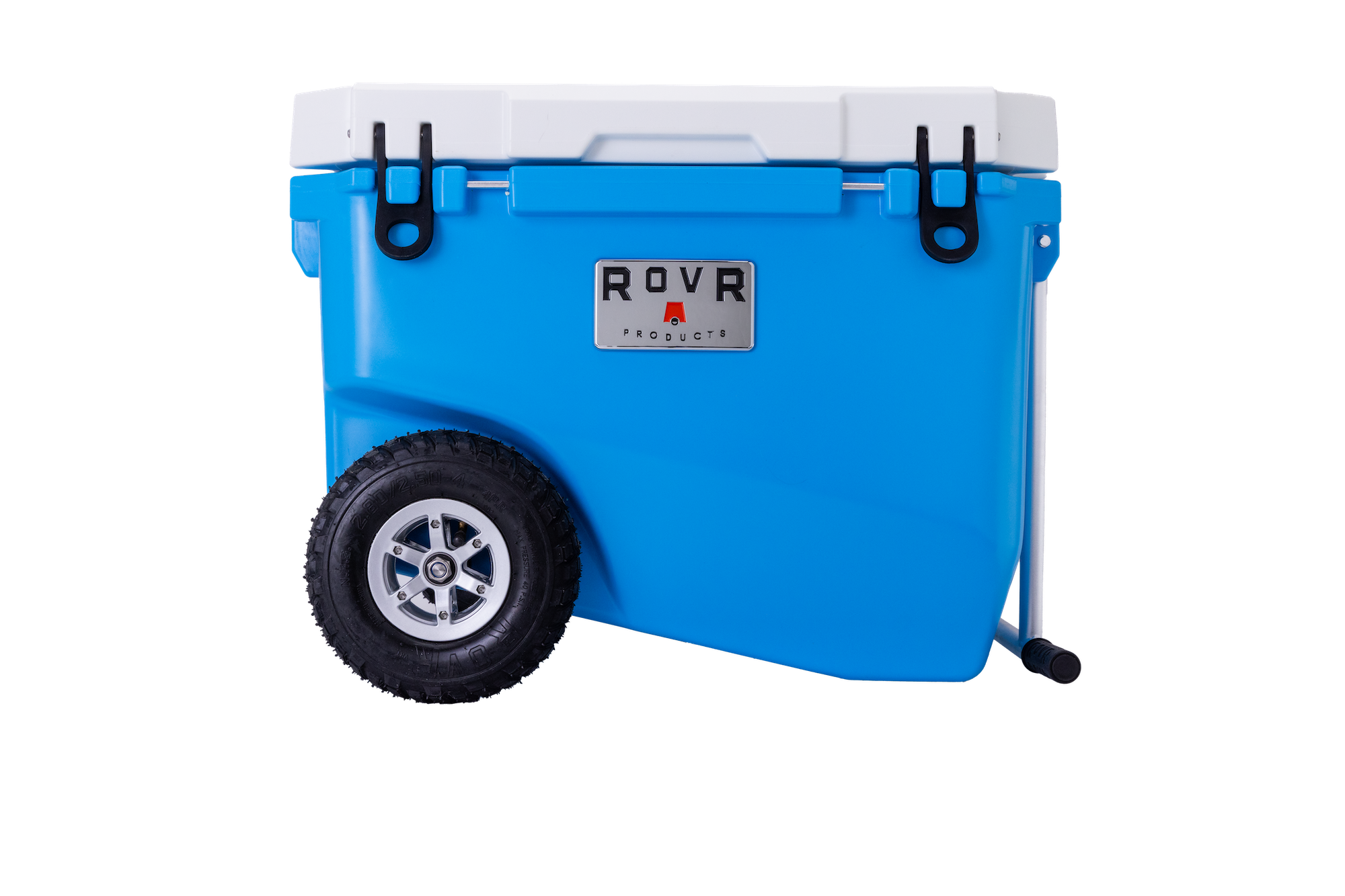 RovR 02-24-00017-14 Blue 60 Quart(s) Hard rotomolded Insulated Wheeled Chest cooler with Drainage Spout
