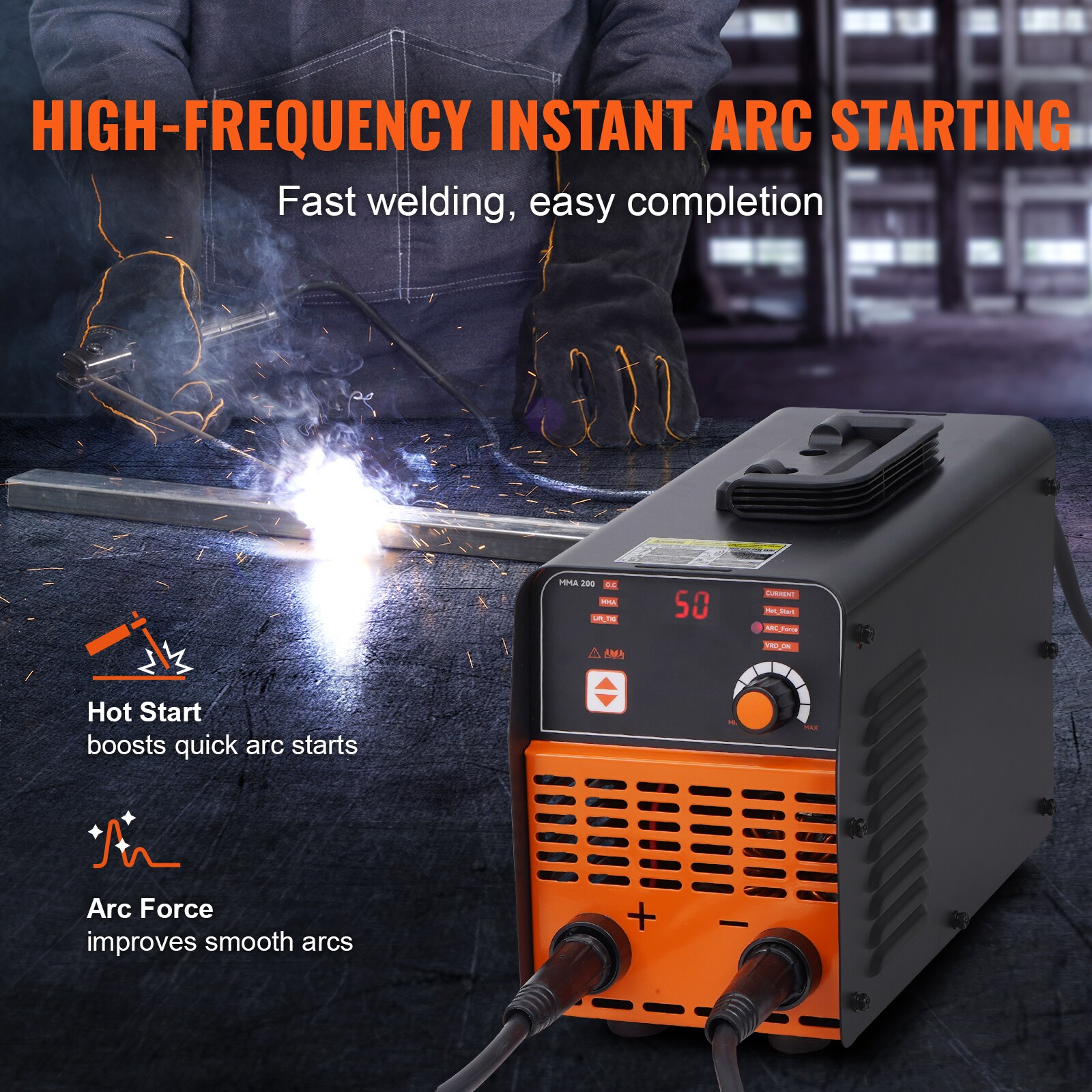 VEVOR BHJBHSH200A0LS41BV5 Stick-Welders - View #5