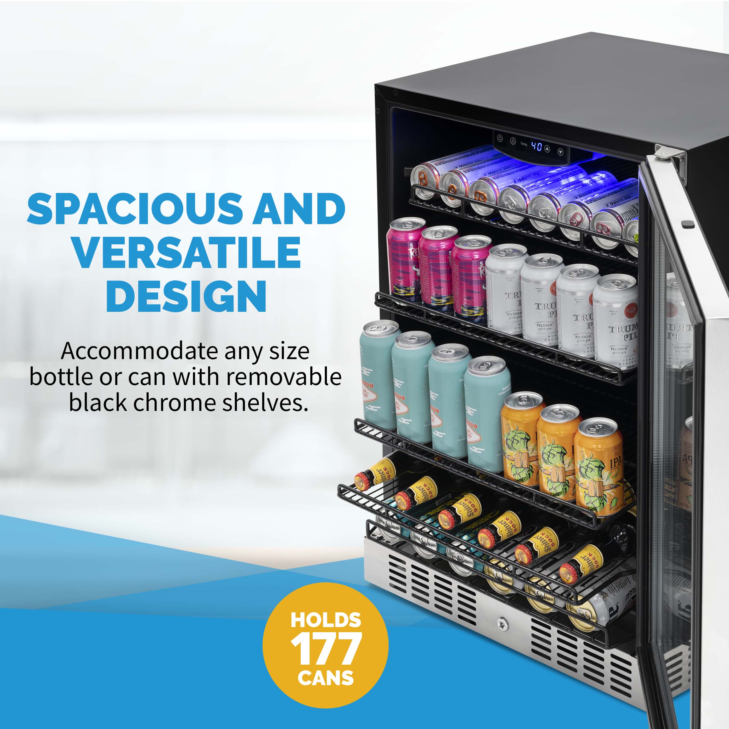 NewAir NBC177SS00 Beverage-Dispensers - View #5