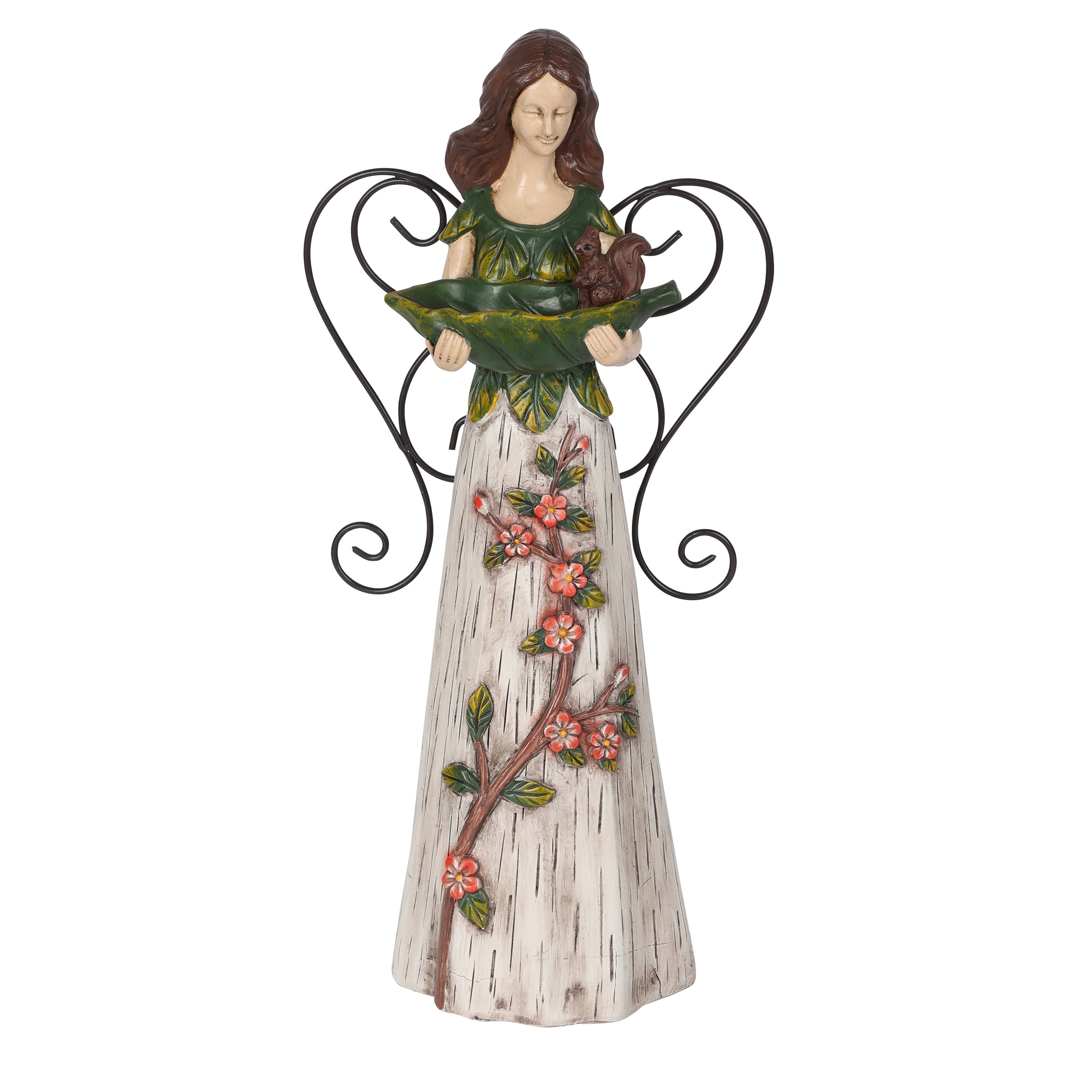 Alpine Corporation WQA1554 12-in H x 4-in W Multiple colors/finishes Garden Statue