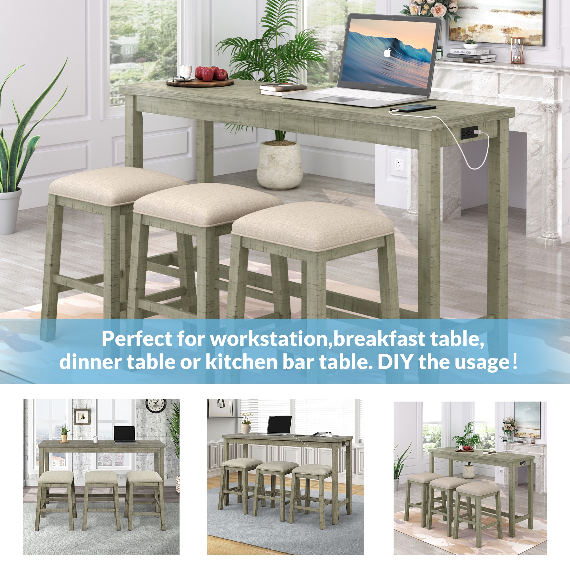 LIVIZA GIZ-MA539GG Dining-Sets - View #9