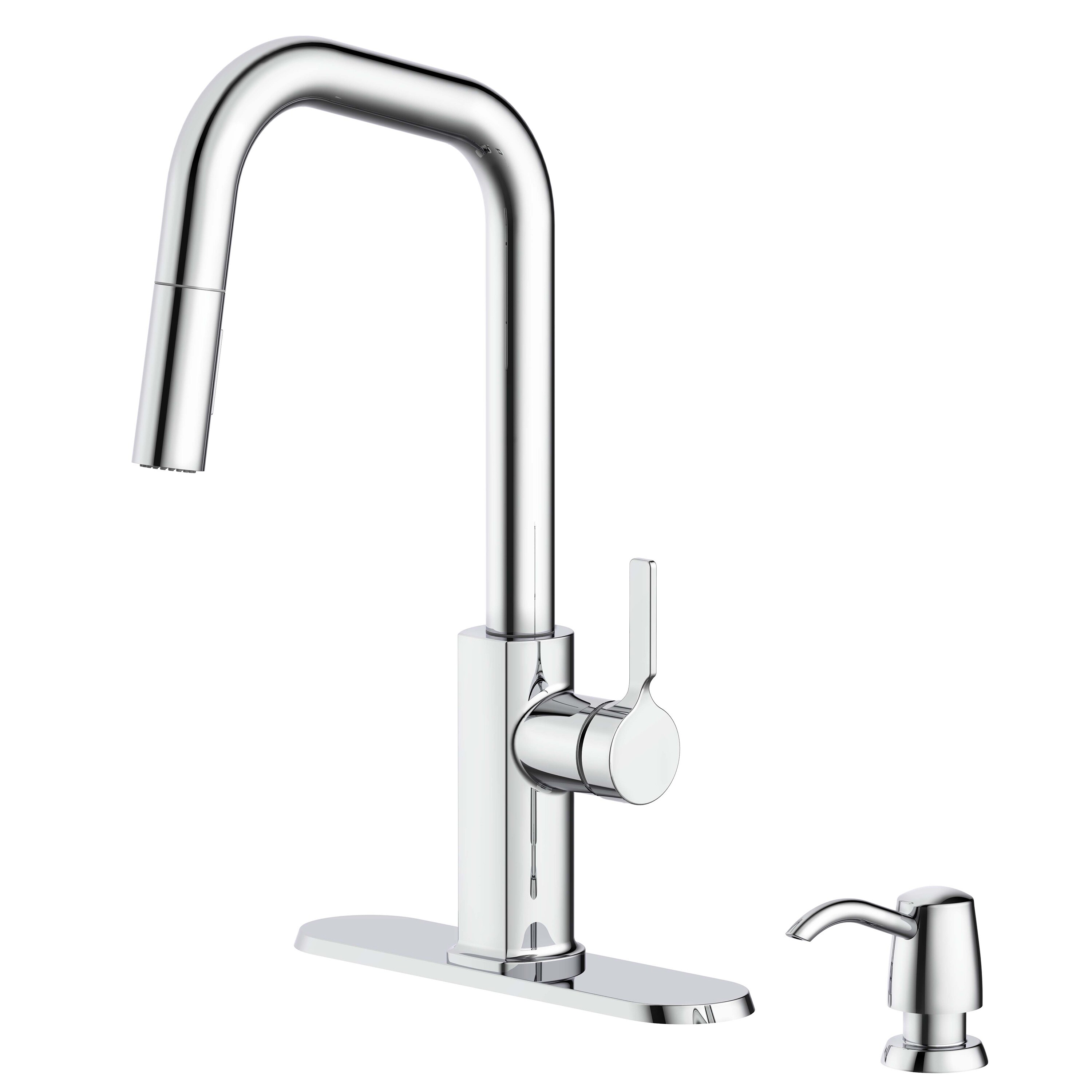 allen + roth FP1B4231CP Kitchen-Faucets - View #2