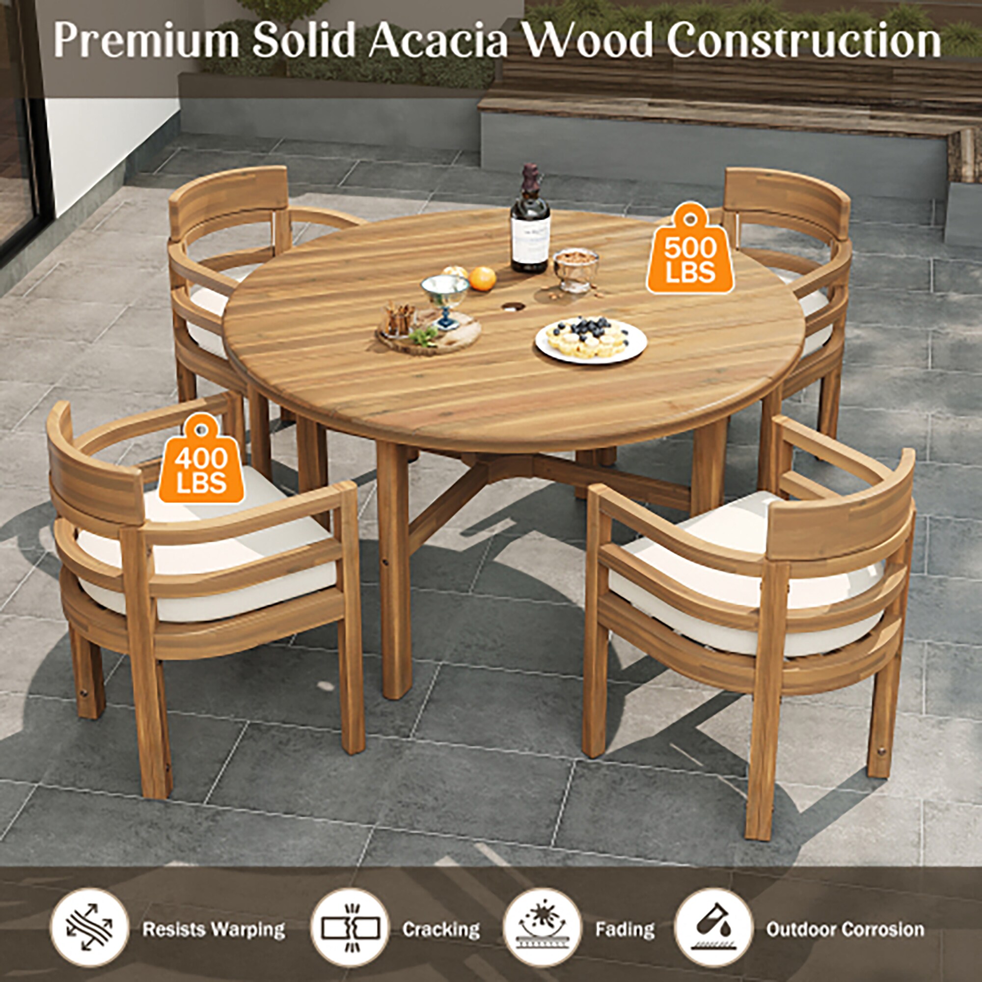 Fun Orange FUN26PT06 Patio-Dining-Sets - View #4