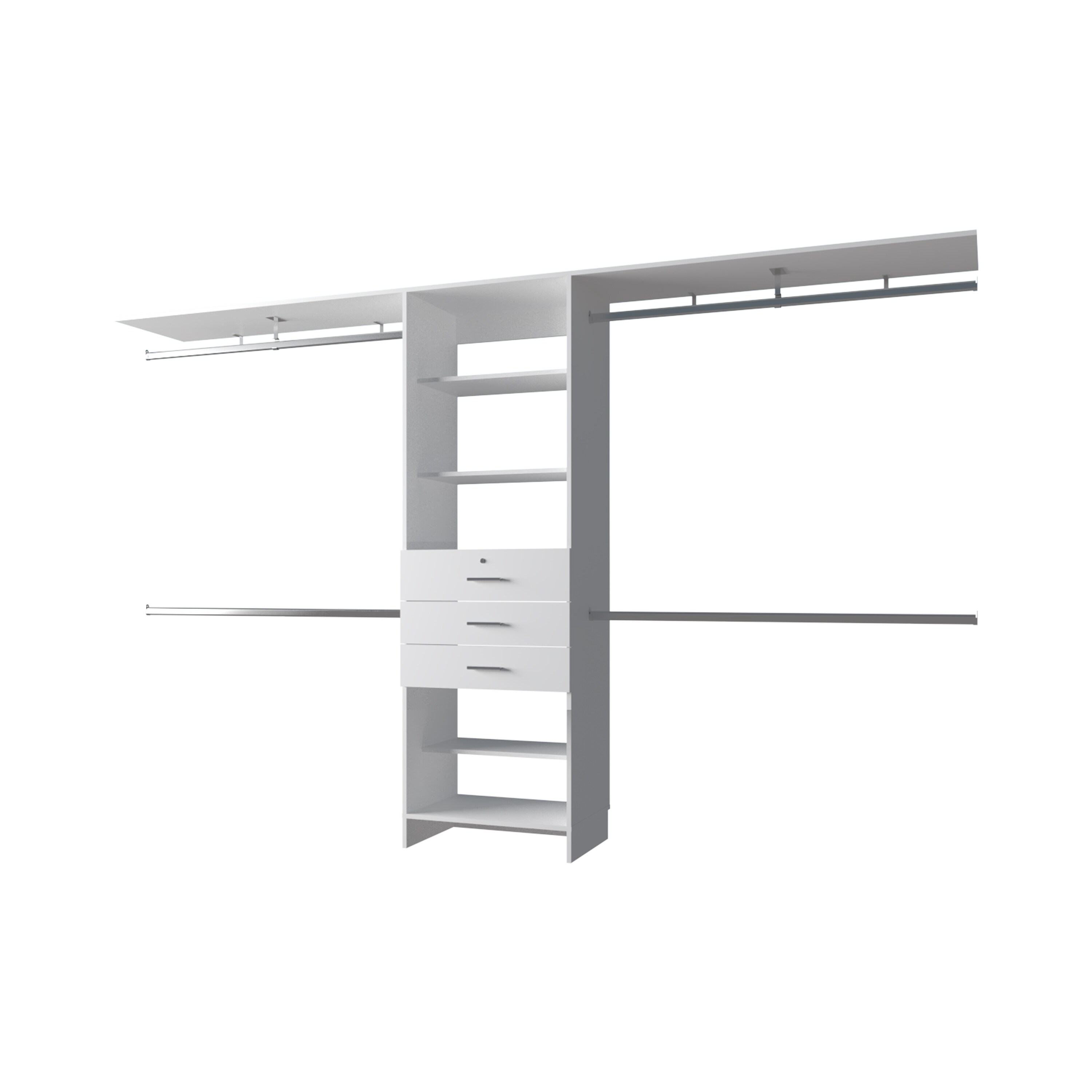 LOVMOR SF-J-B128S00051 Wood-Closet-Shelves - View #4