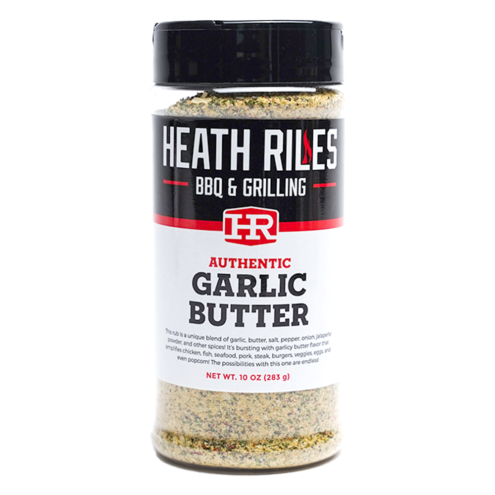 Heath Riles BBQ HRB0050 16-oz GARLIC BUTTER Rub/Seasoning