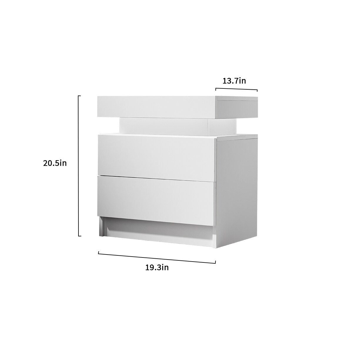 Tinyhomie LW-WEM-3998 nightstands - View #2