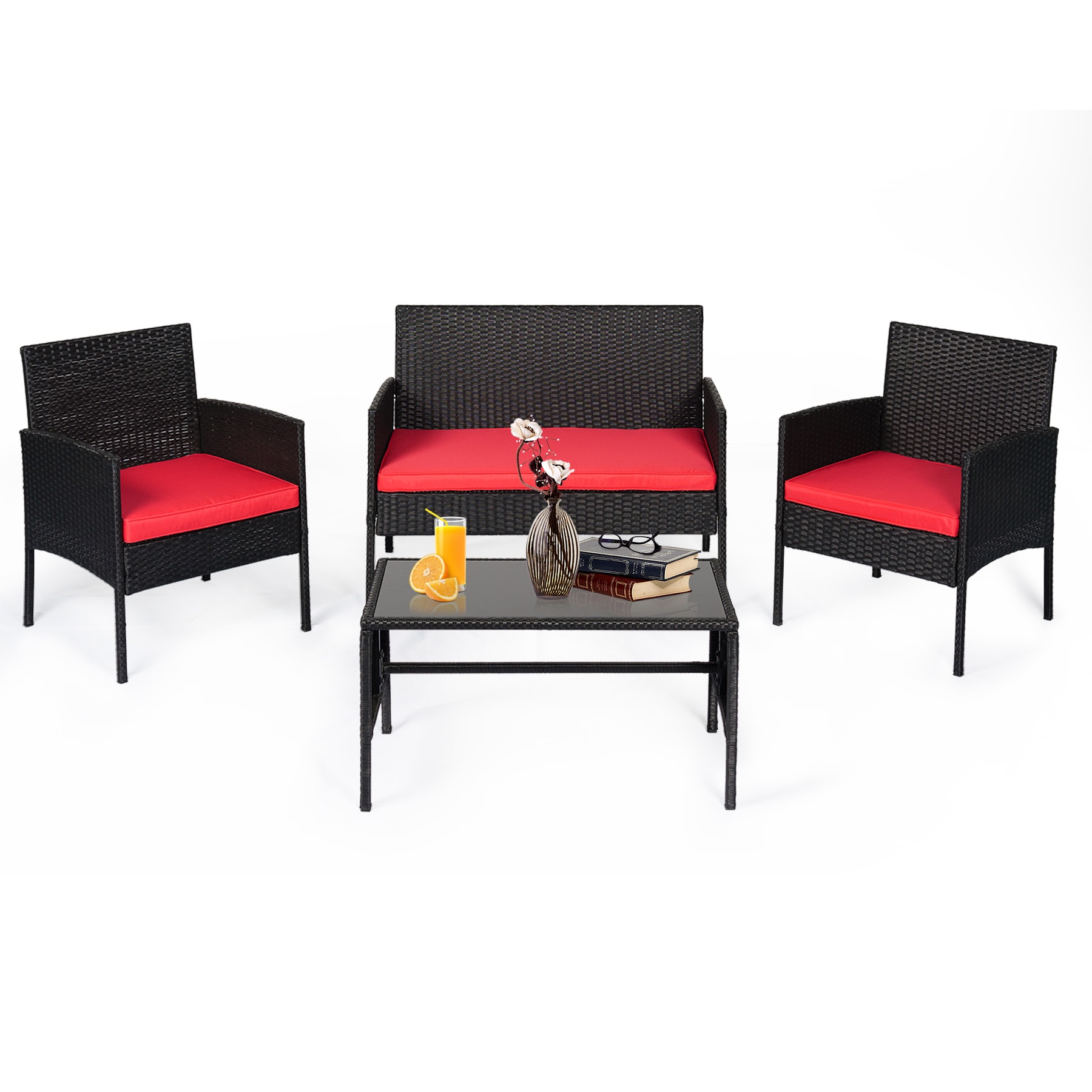 Grearden LS2109-RD Patio-Conversation-Sets - View #4