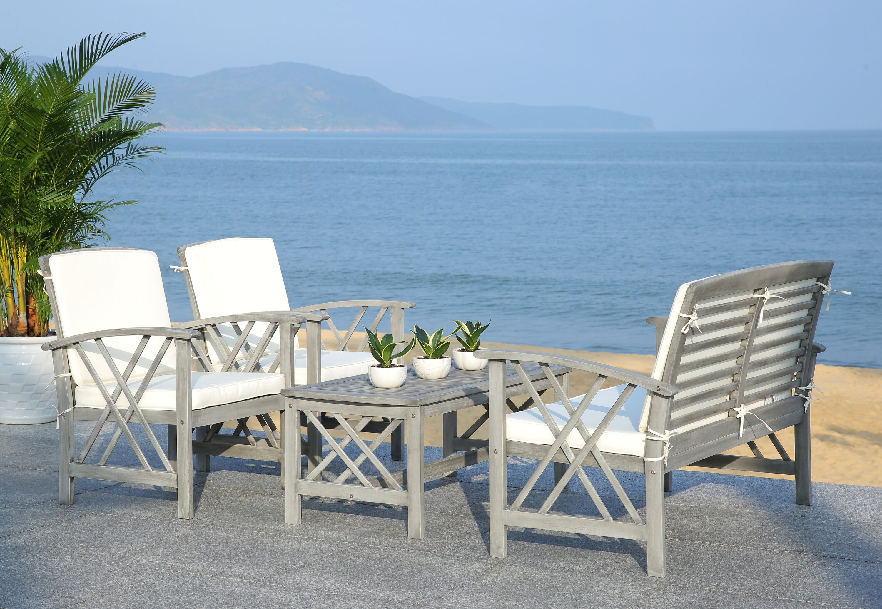 Safavieh PAT7008B Patio-Conversation-Sets - View #10