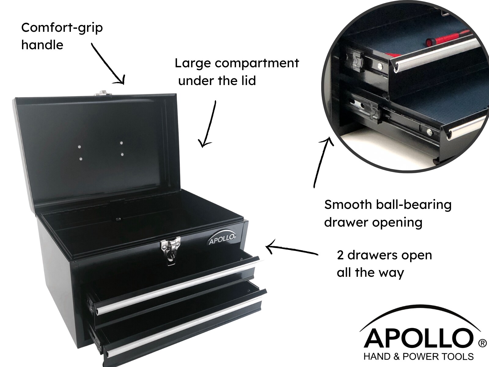 Apollo Tools DT5010 Tool-Boxes - View #4