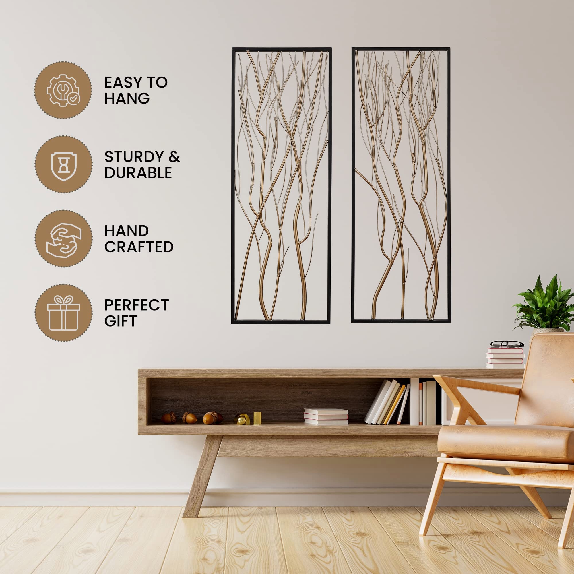 LuxenHome WHA930 Wall-Accents - View #9