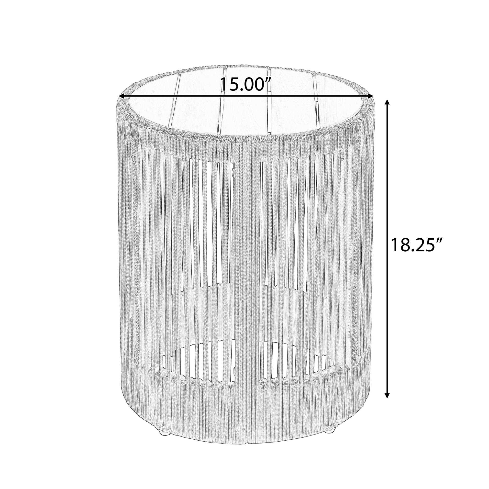 HyperDrop Cart B-HDGAYFM83TCR Patio-Dining-Sets - View #4