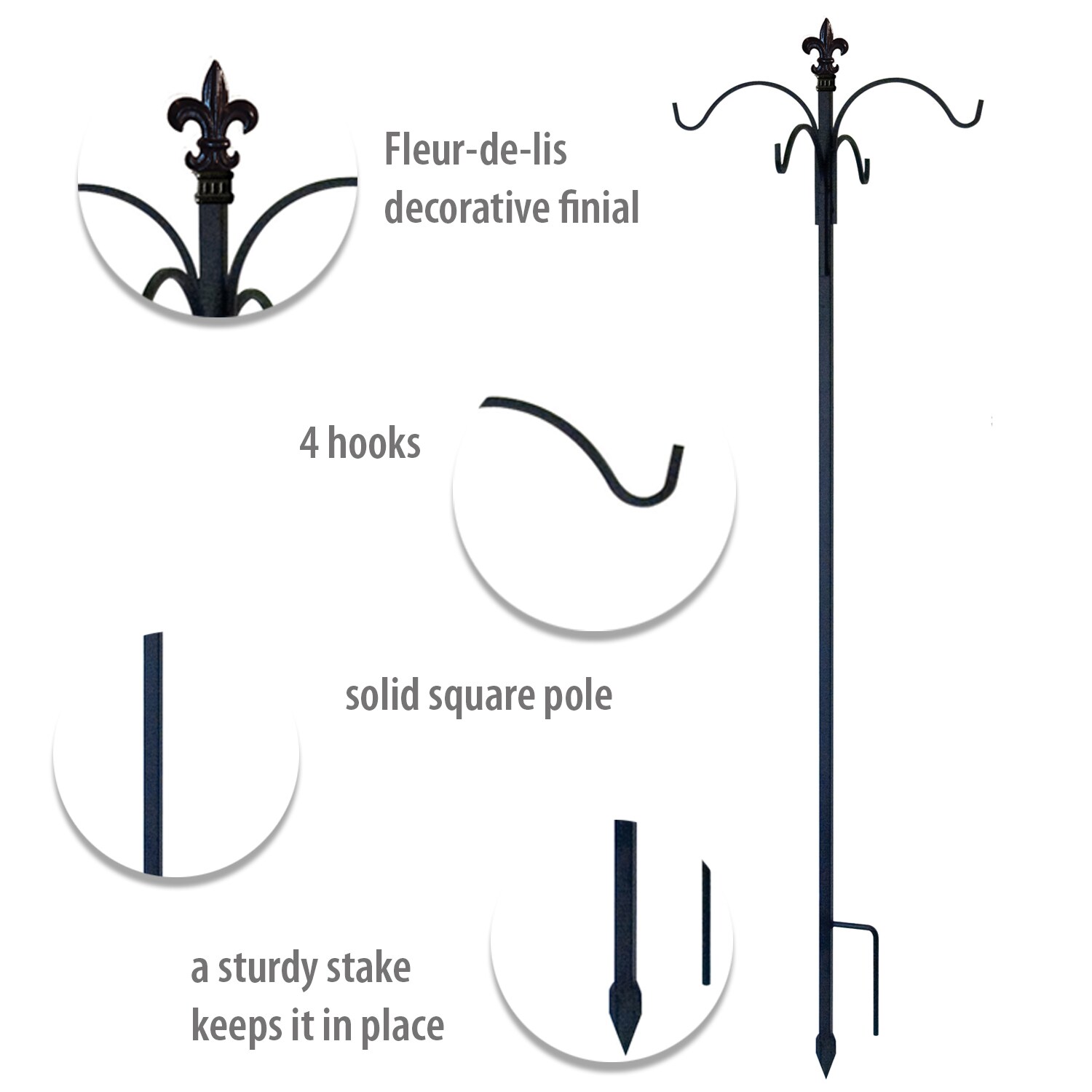  89447L Stake-Sheep-Hook - View #3