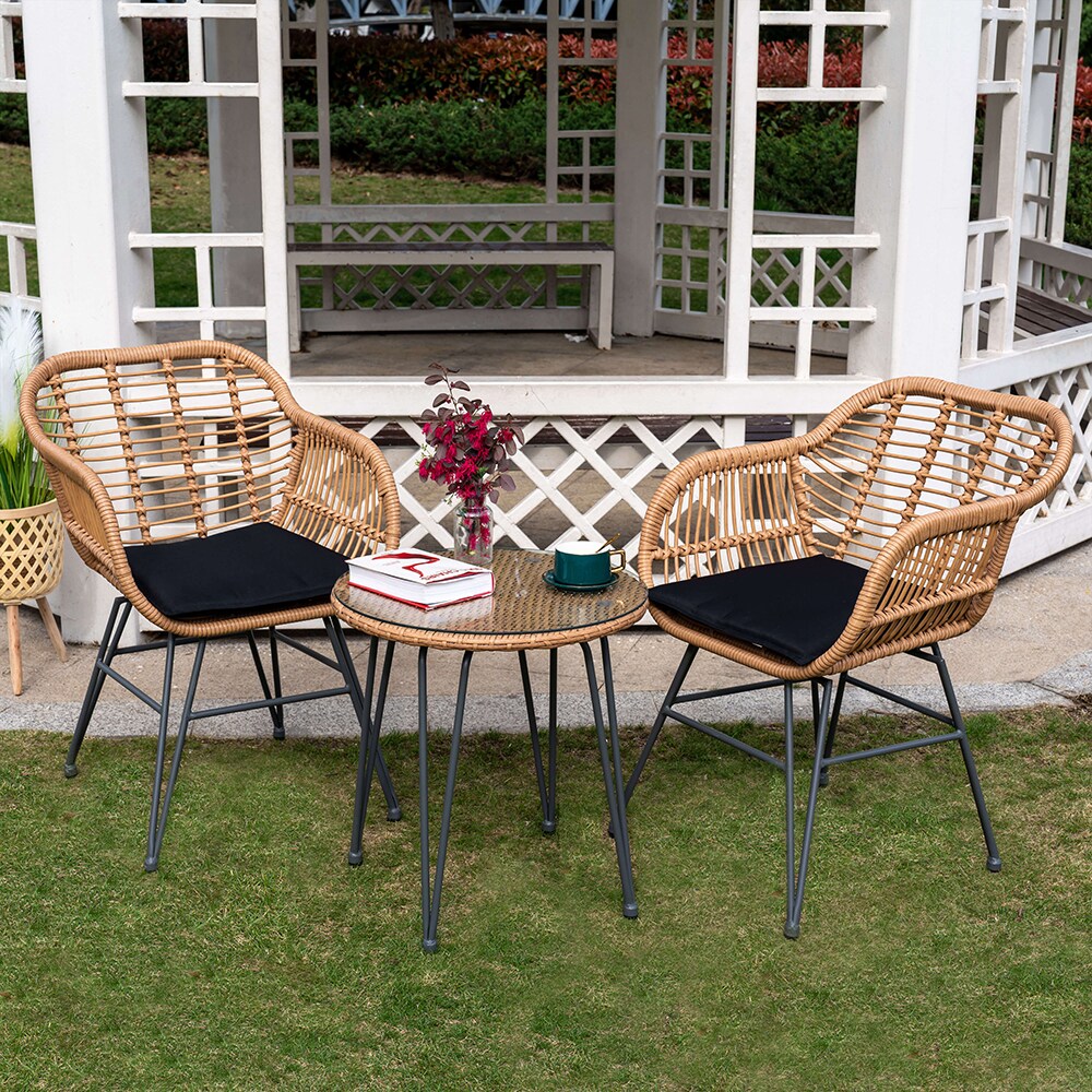 Grearden HZNF013-BK Patio-Conversation-Sets - View #7