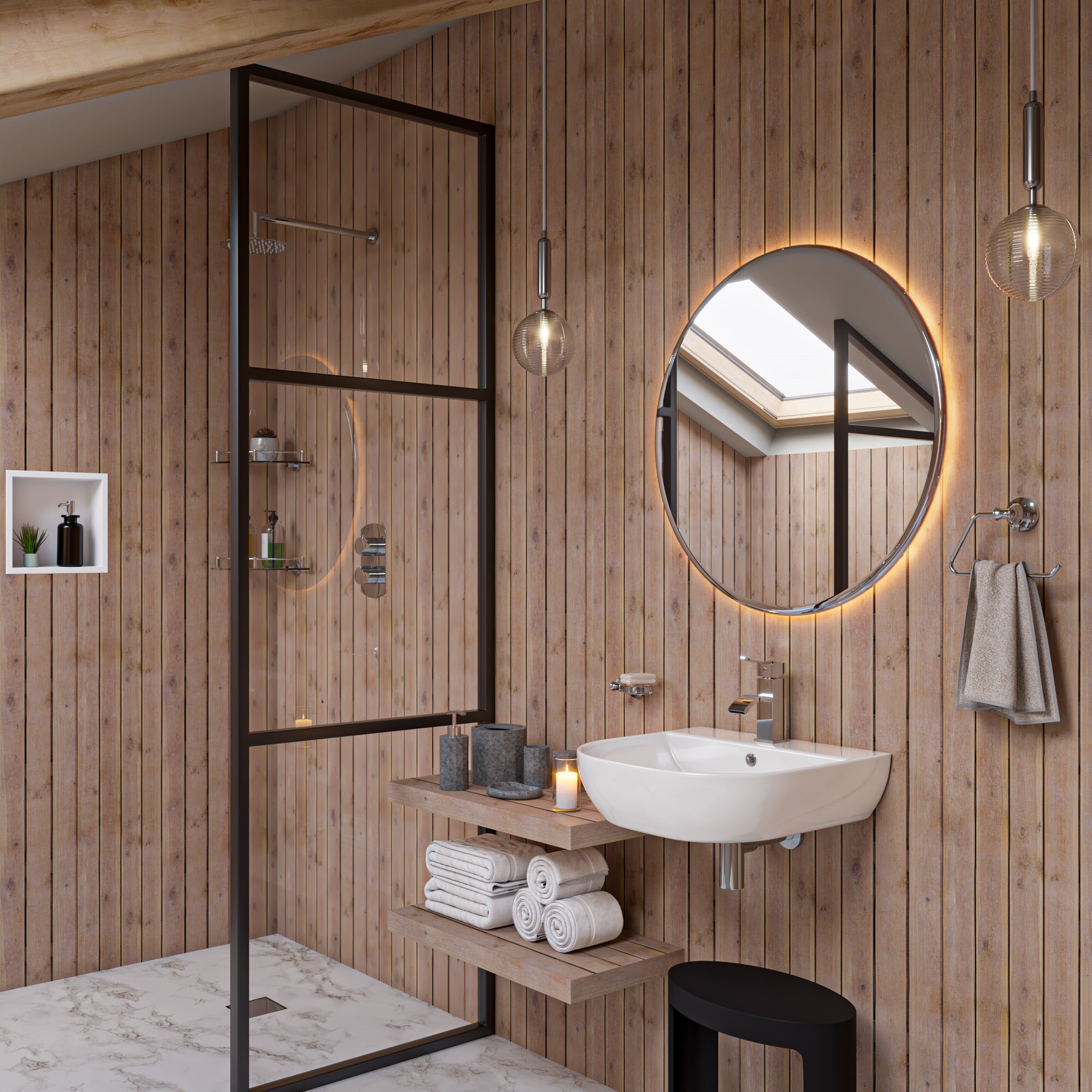 ALFI ABSA16R-PC Shower-Accessories - View #7